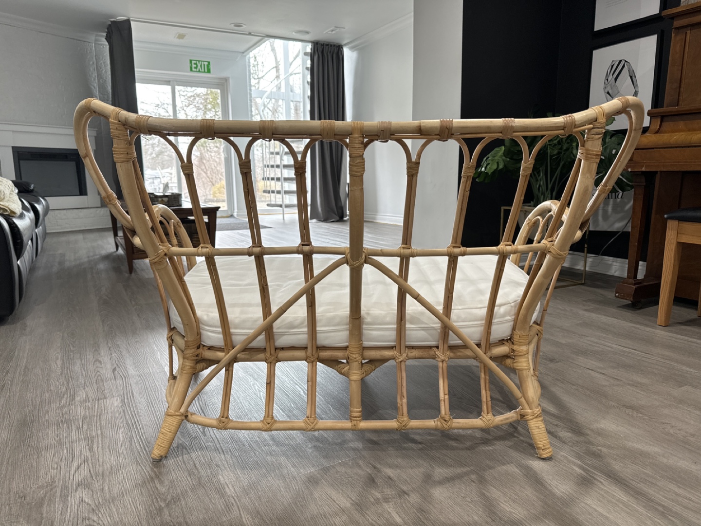 Rattan Bench - photo 4