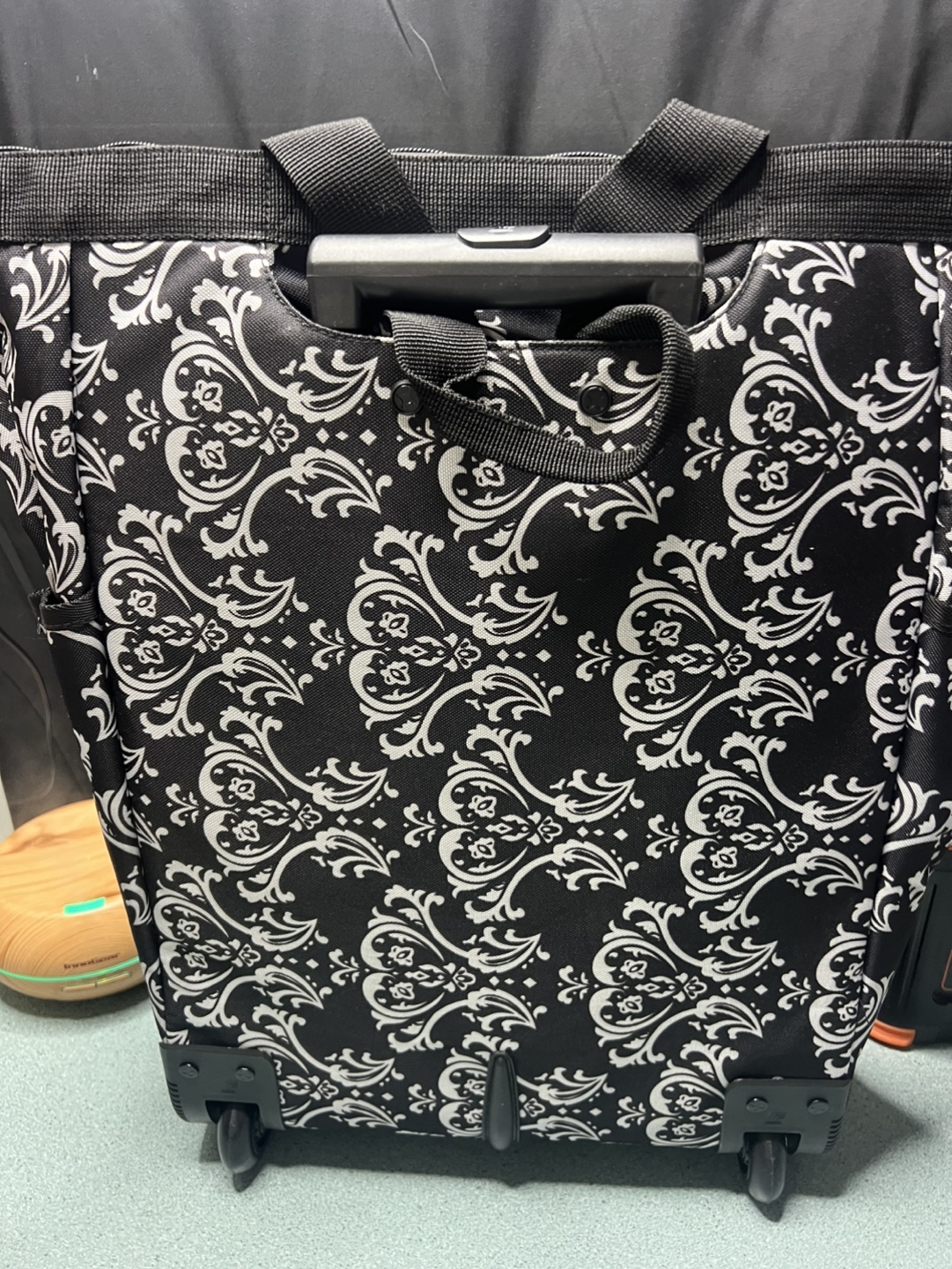 Olympia Everyday Rolling Carry-On & Shopper - Damask - photo 4