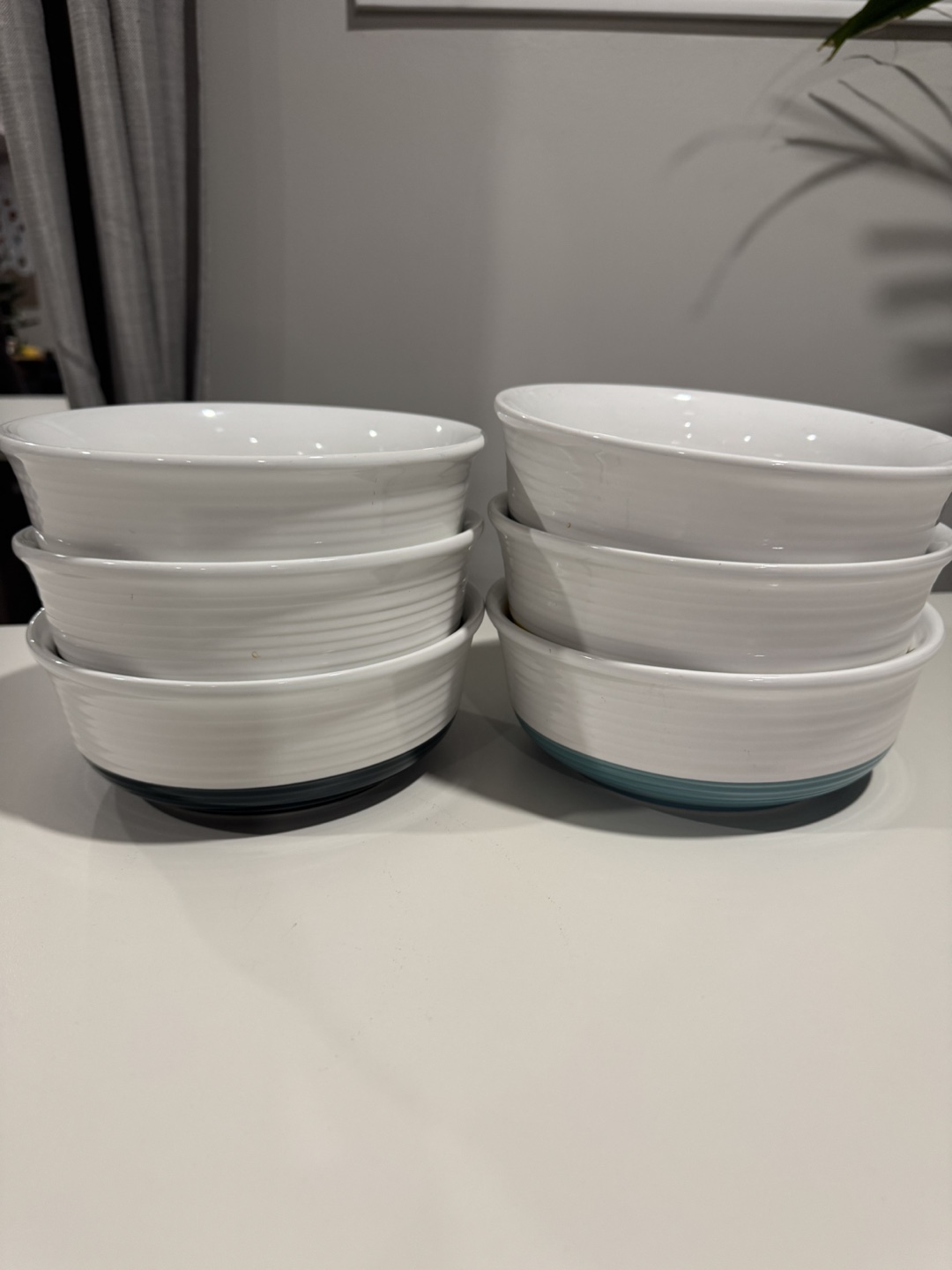 6-Piece Stoneware Bowl Set