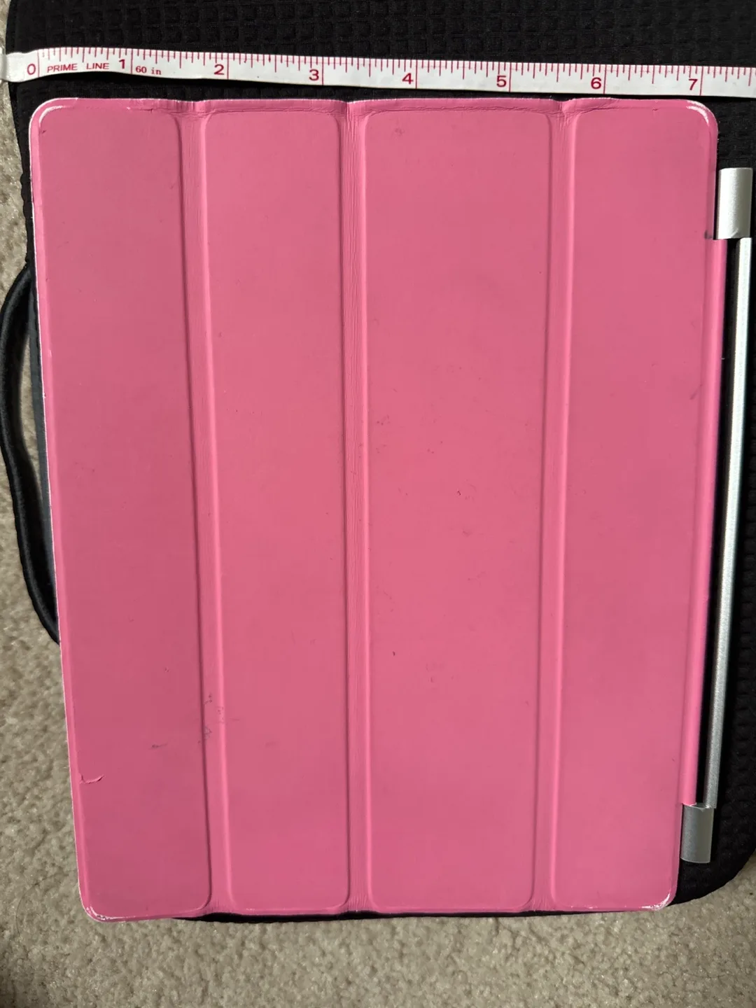 iPad Smart Cover & Stand, Grey & Pink image indicator(2)