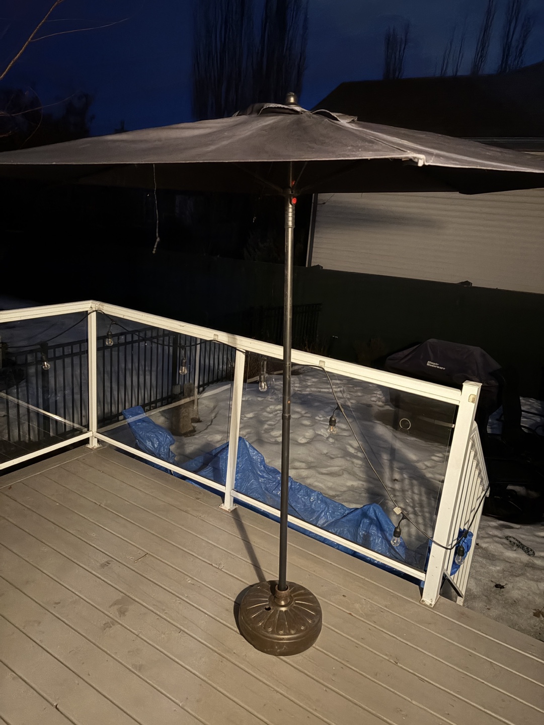 Outdoor Patio Umbrella with Stand