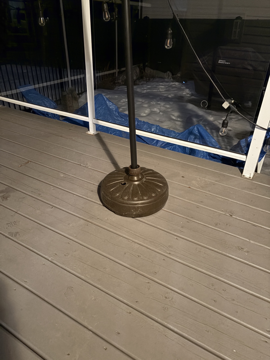 Outdoor Patio Umbrella with Stand - photo 2