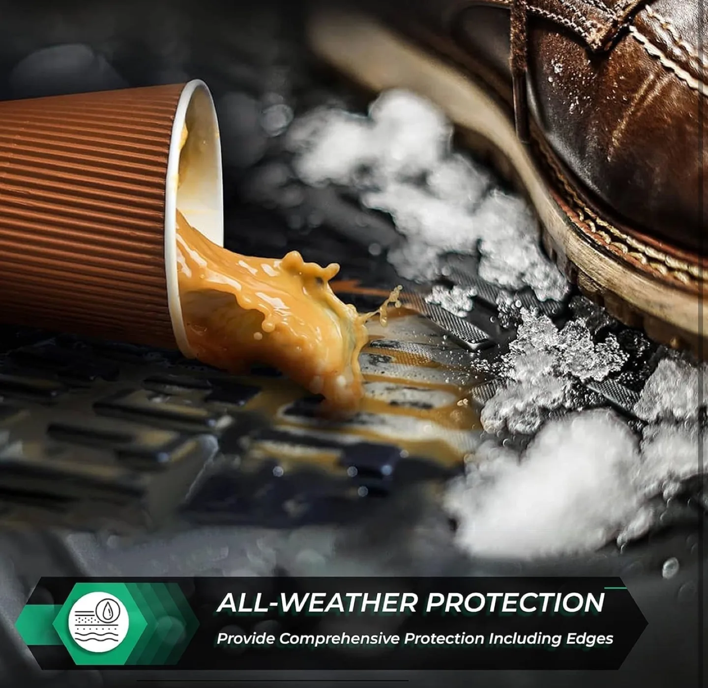 Volvo XC90 2016-2025 3D Custom Floor Mats (No Hybrid Models) image indicator(10)