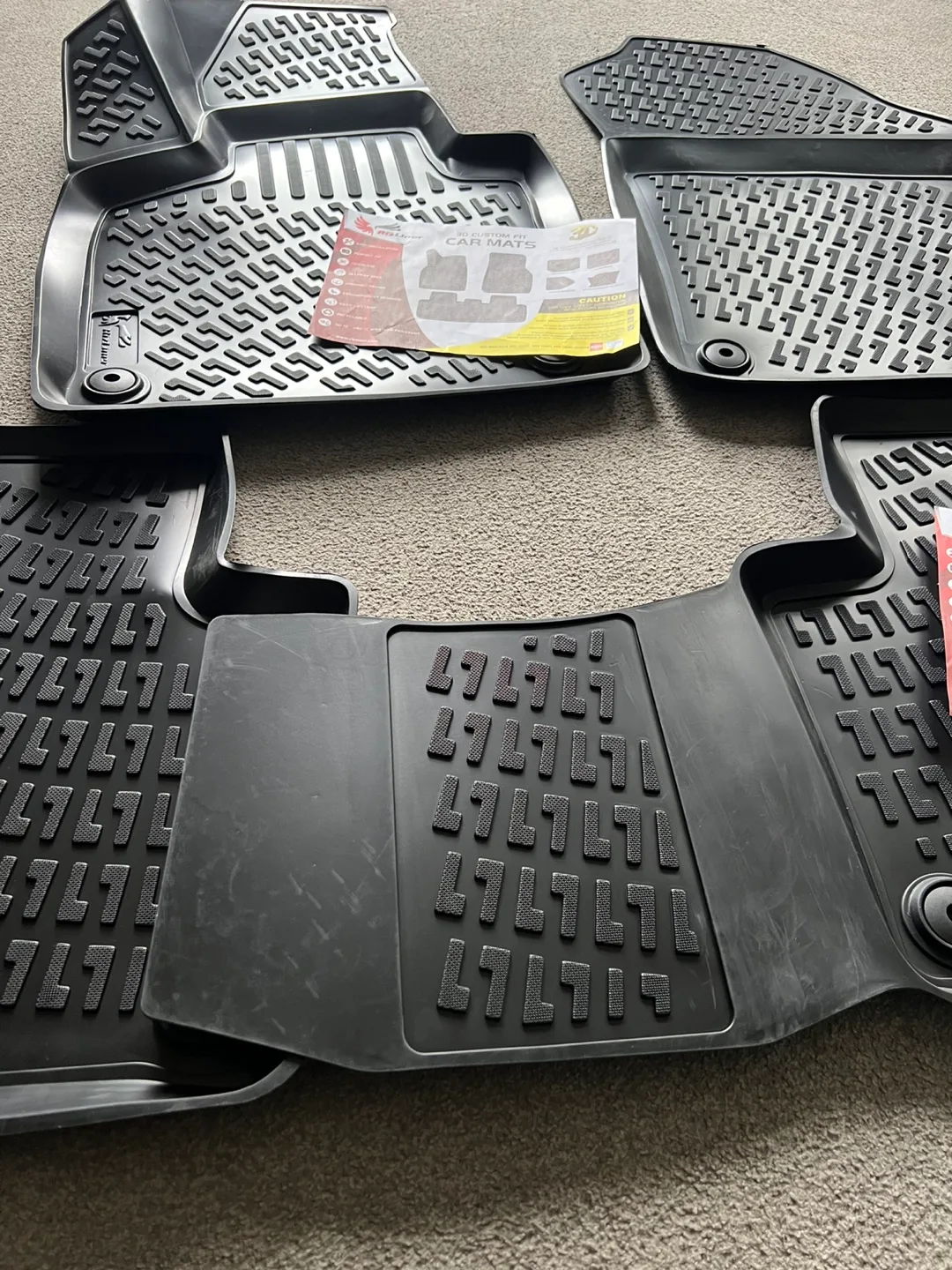 Volvo XC90 2016-2025 3D Custom Floor Mats (No Hybrid Models) image indicator(7)
