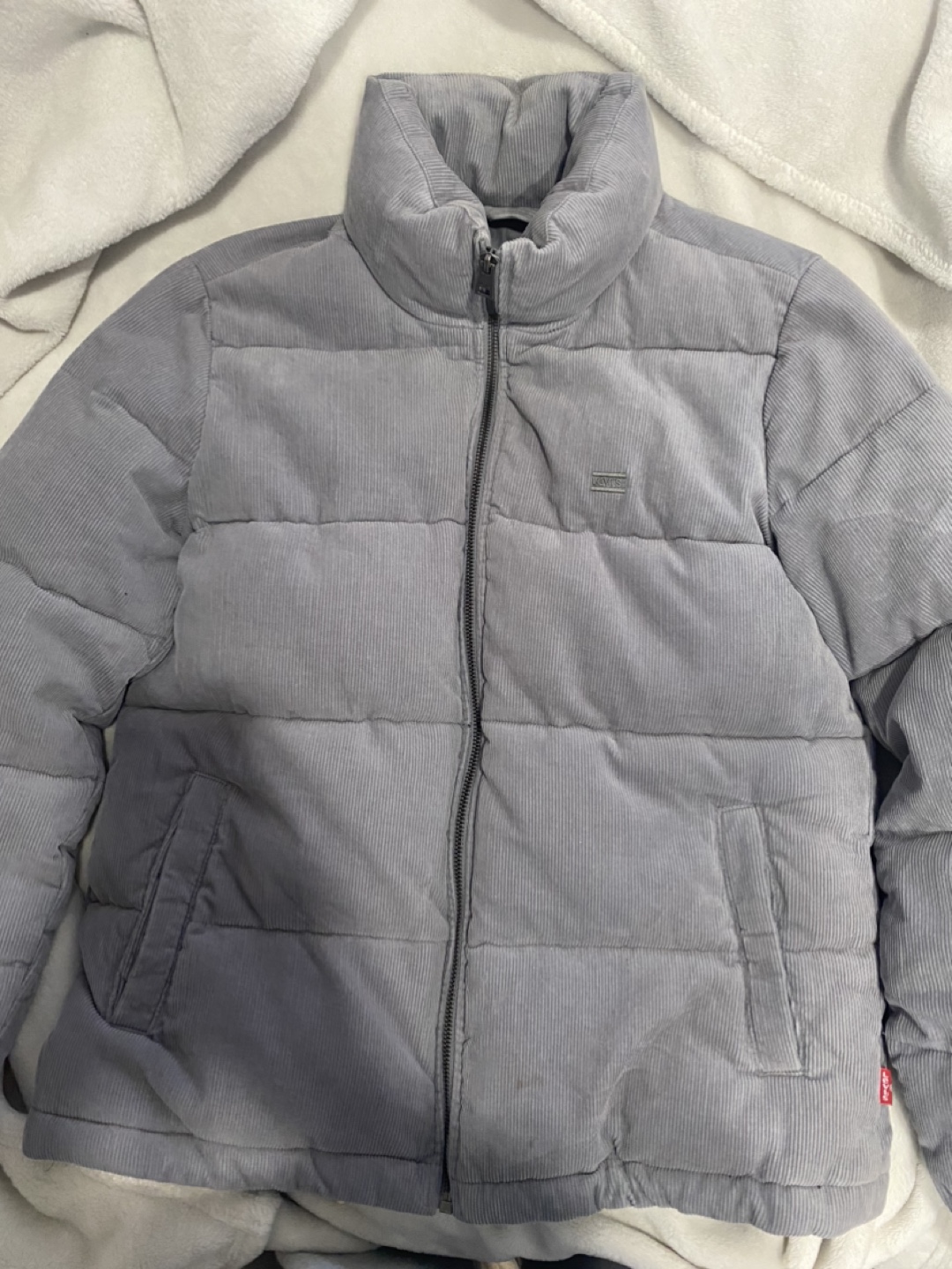 Levi's Corduroy Puffer Jacket - Size S