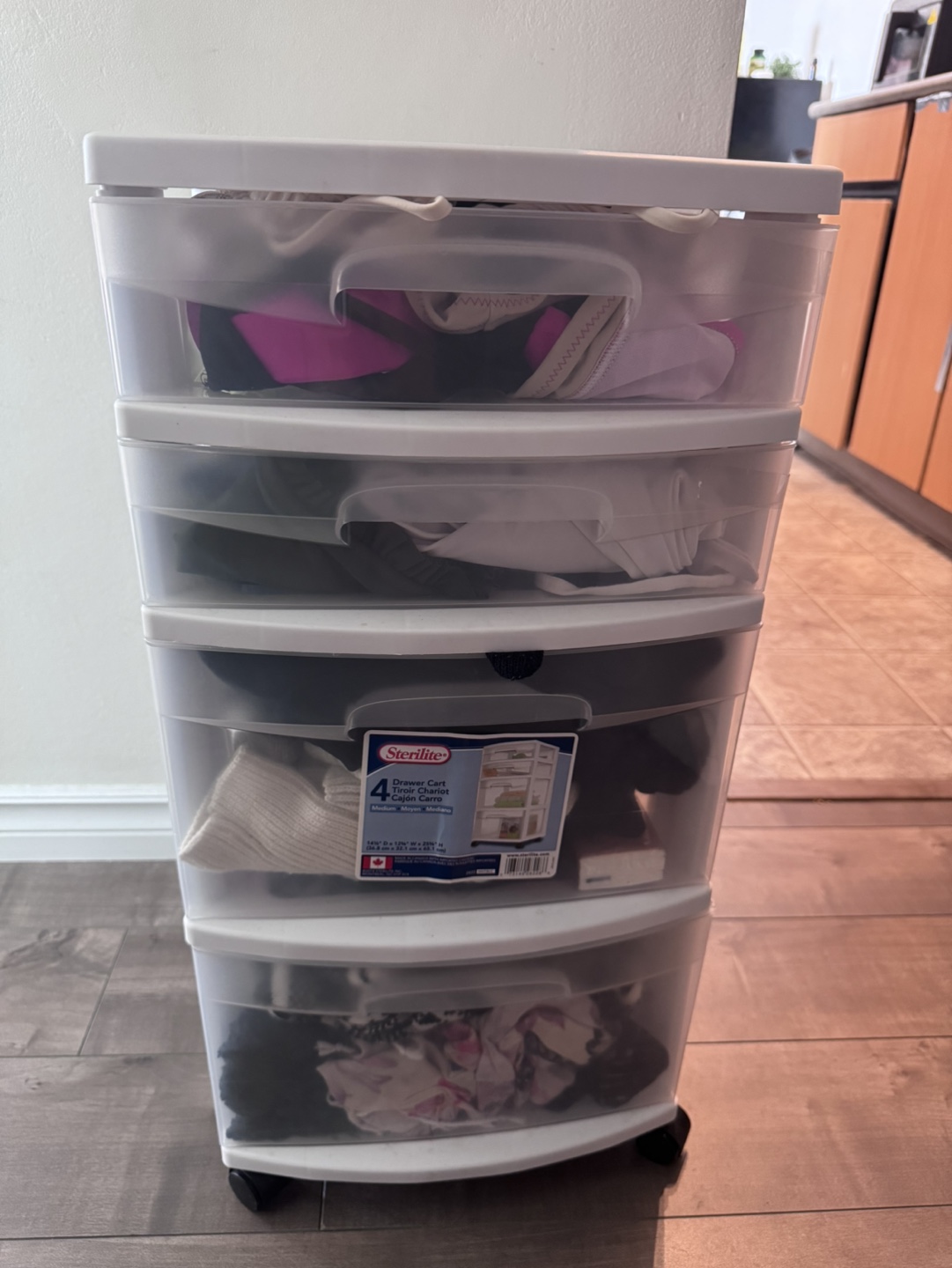 Plastic Storage Cart