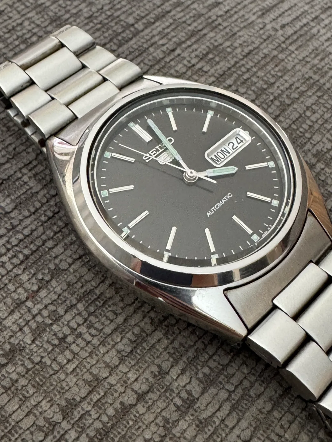 Seiko 5 Vintage SKXW79 Automatic Watch 37mm 7s26 image indicator(4)