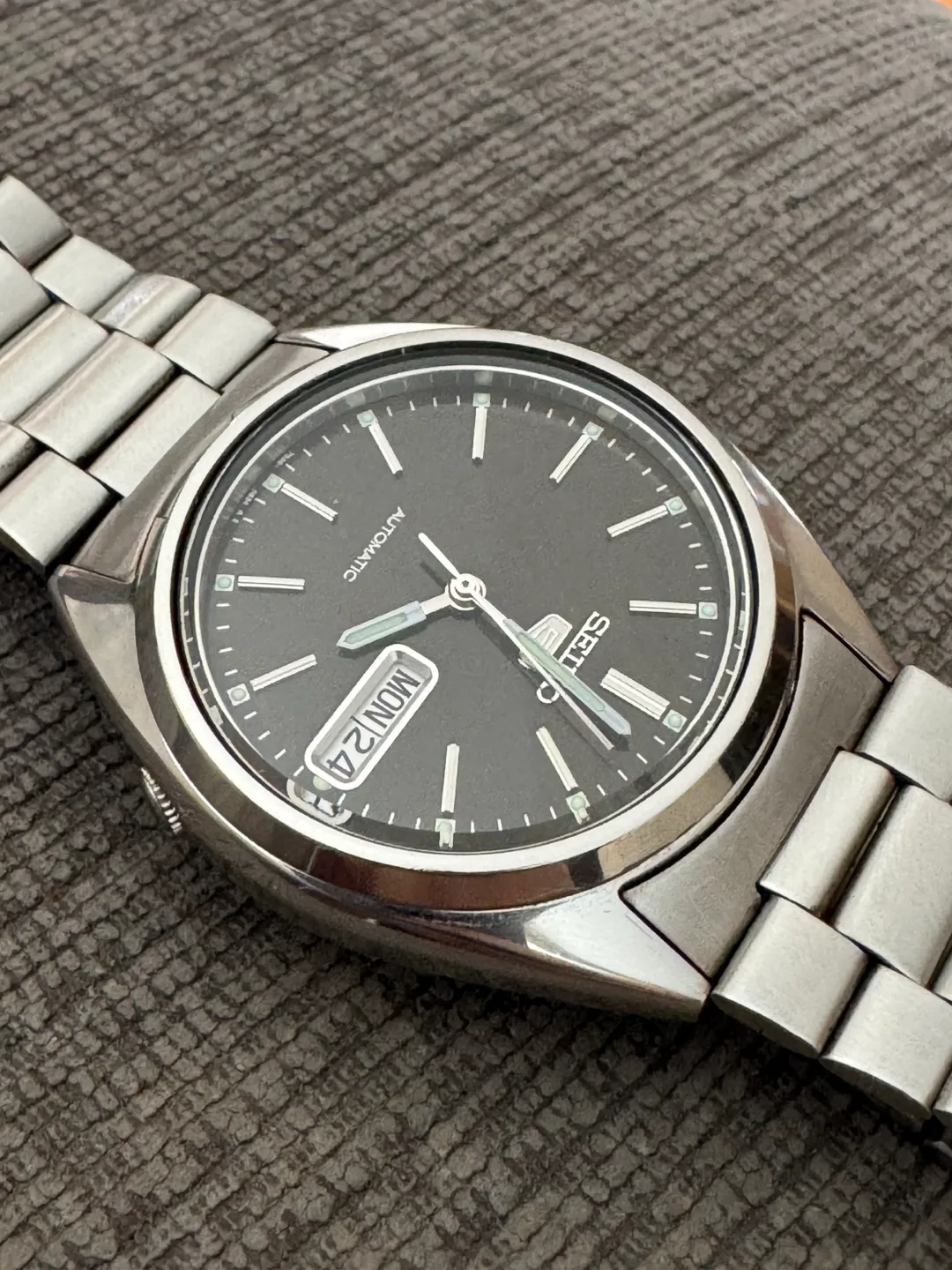 Seiko 5 Vintage SKXW79 Automatic Watch 37mm 7s26 image indicator(5)