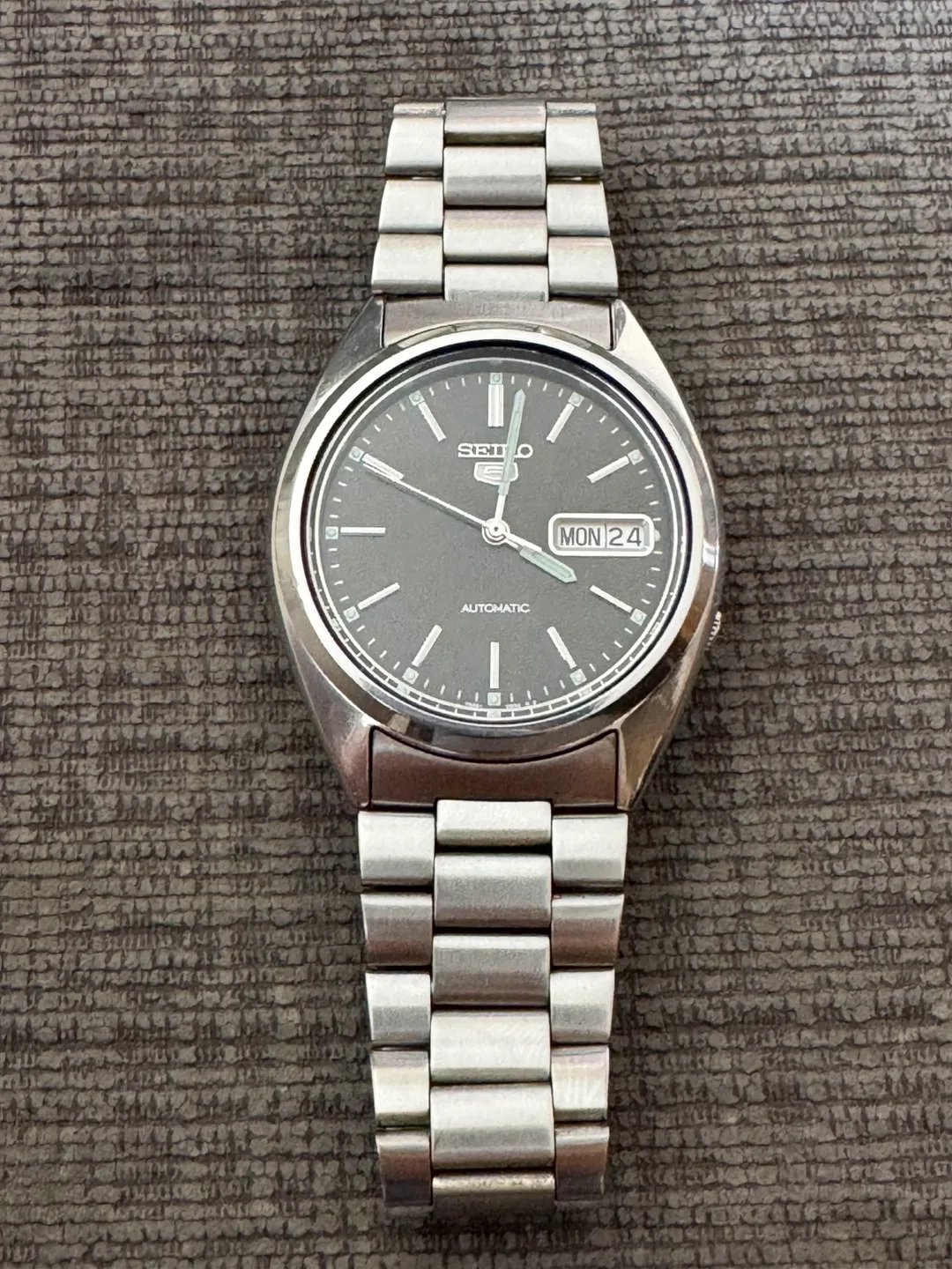 Seiko 5 Vintage SKXW79 Automatic Watch 37mm 7s26 image indicator(2)