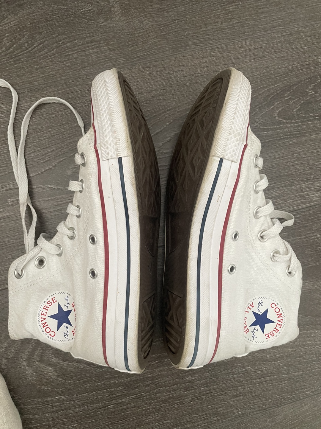 Converse Chuck High Top Sneakers - White - Women's 7.5
