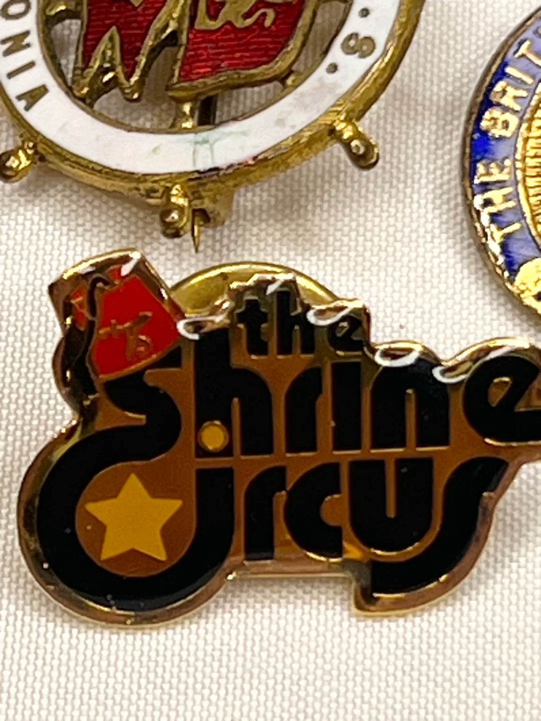 Vintage lapel pins British Red Cross, and more! image indicator(4)