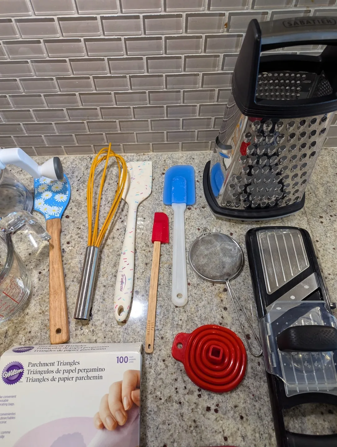 Baking Supplies Bundle - Bowls, Rolling Pin & More! image indicator(8)