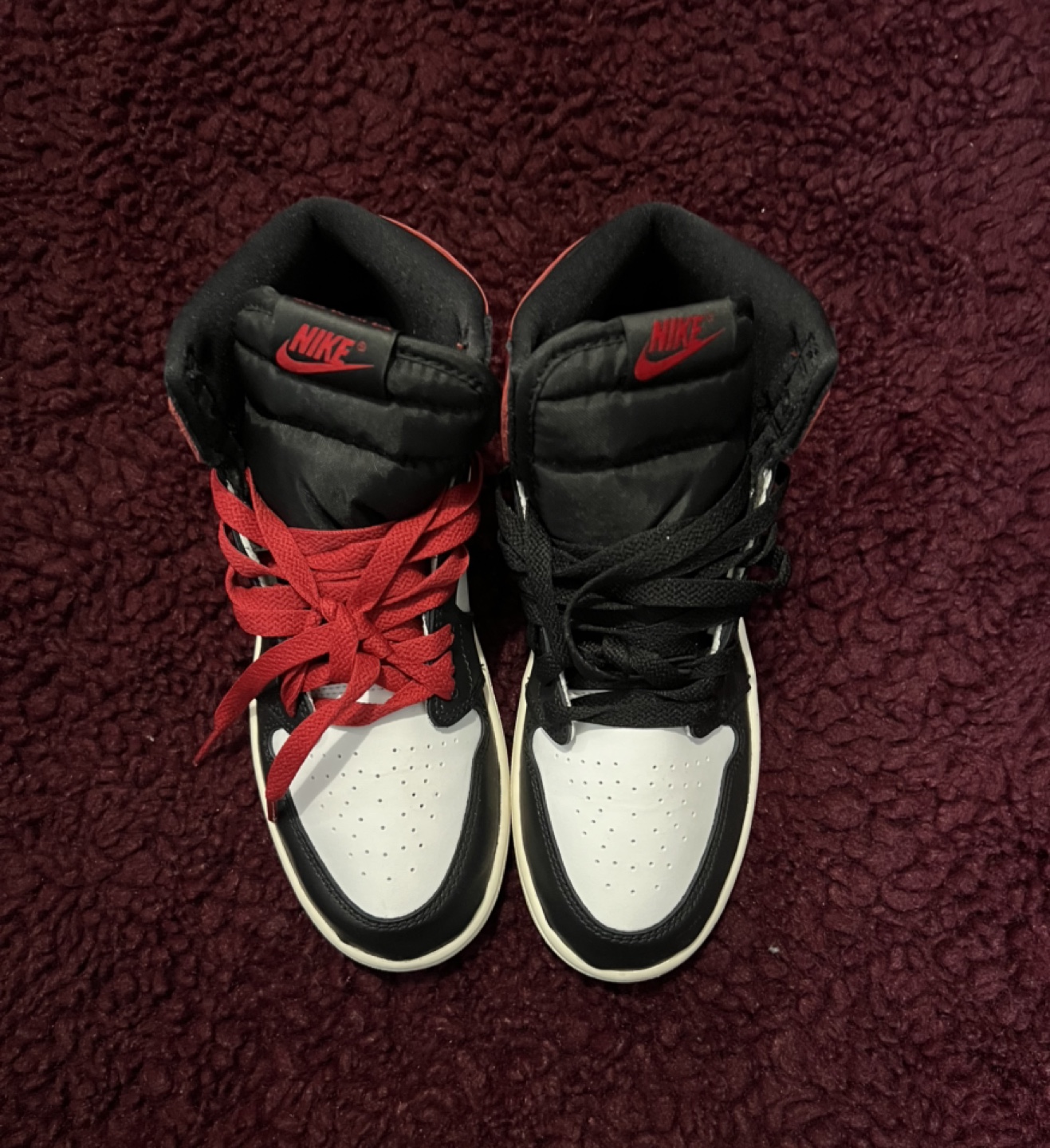Jordan 1 Retro High OG PS - Black/Varsity Red - photo 2