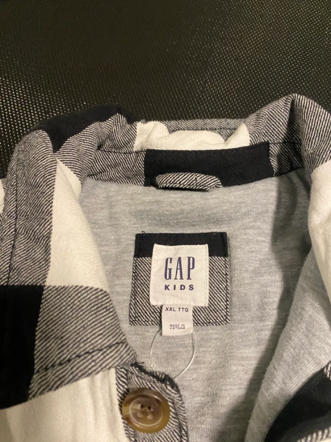 New Gap Kids XXL Flannel Shirt Jacket image indicator(2)
