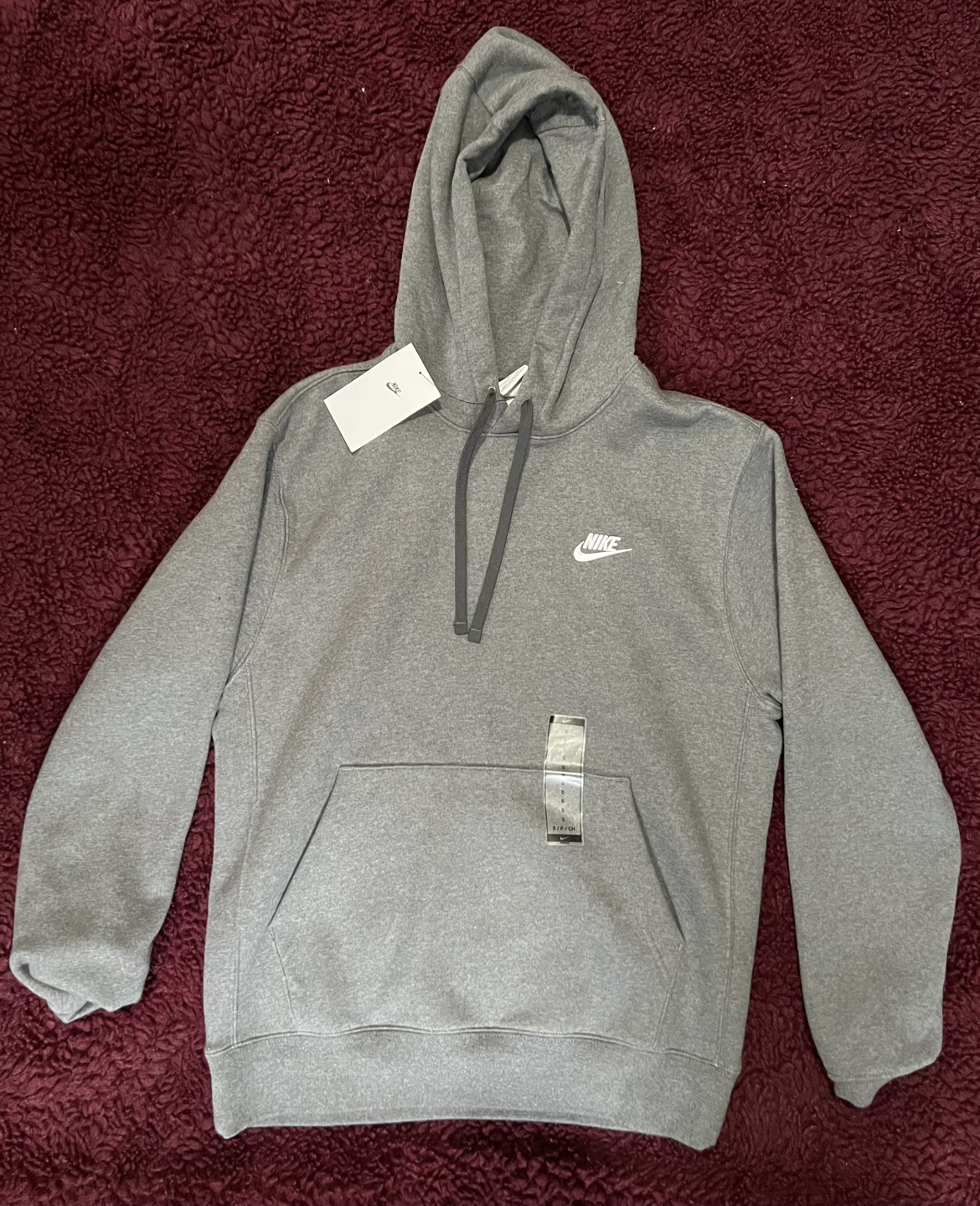 Nike Men's Gray Fleece Hoodie #freecycle