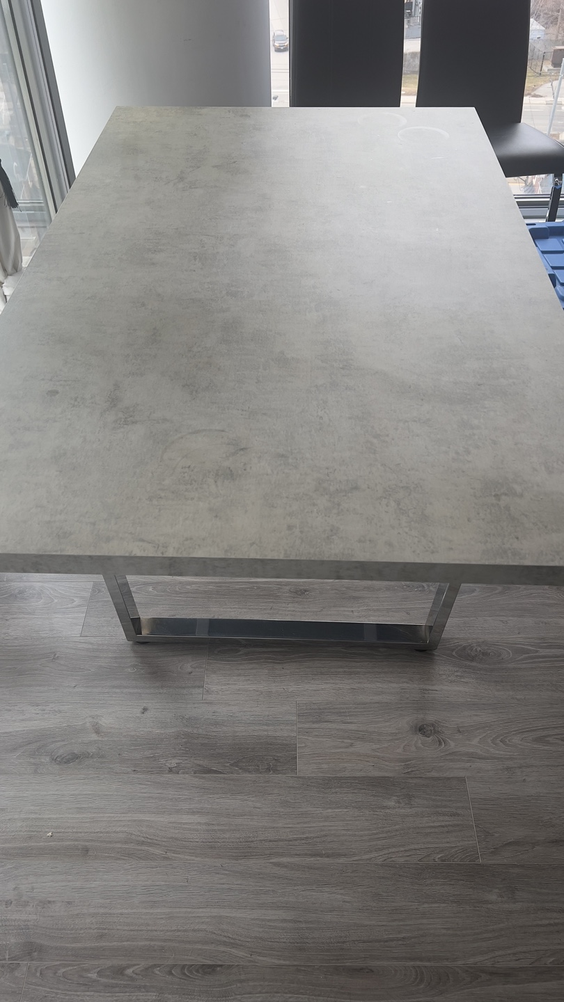 Modern Dining Table and Four Chairs Set - photo 2