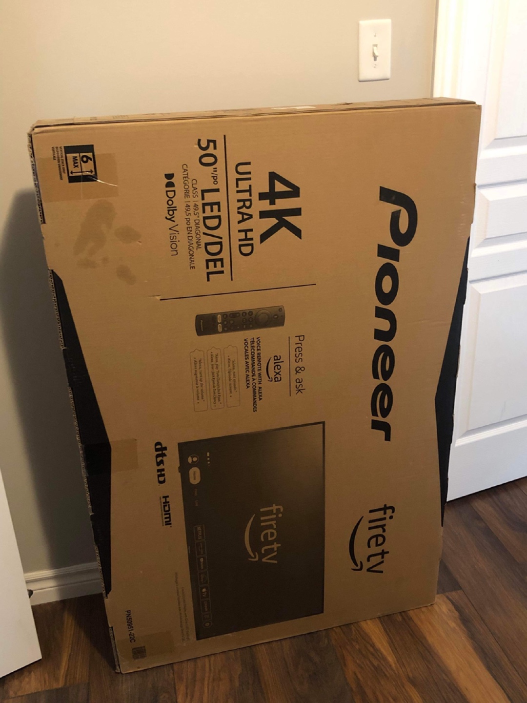 50" Pioneer 4K Ultra HD Smart TV with Fire TV - photo 2