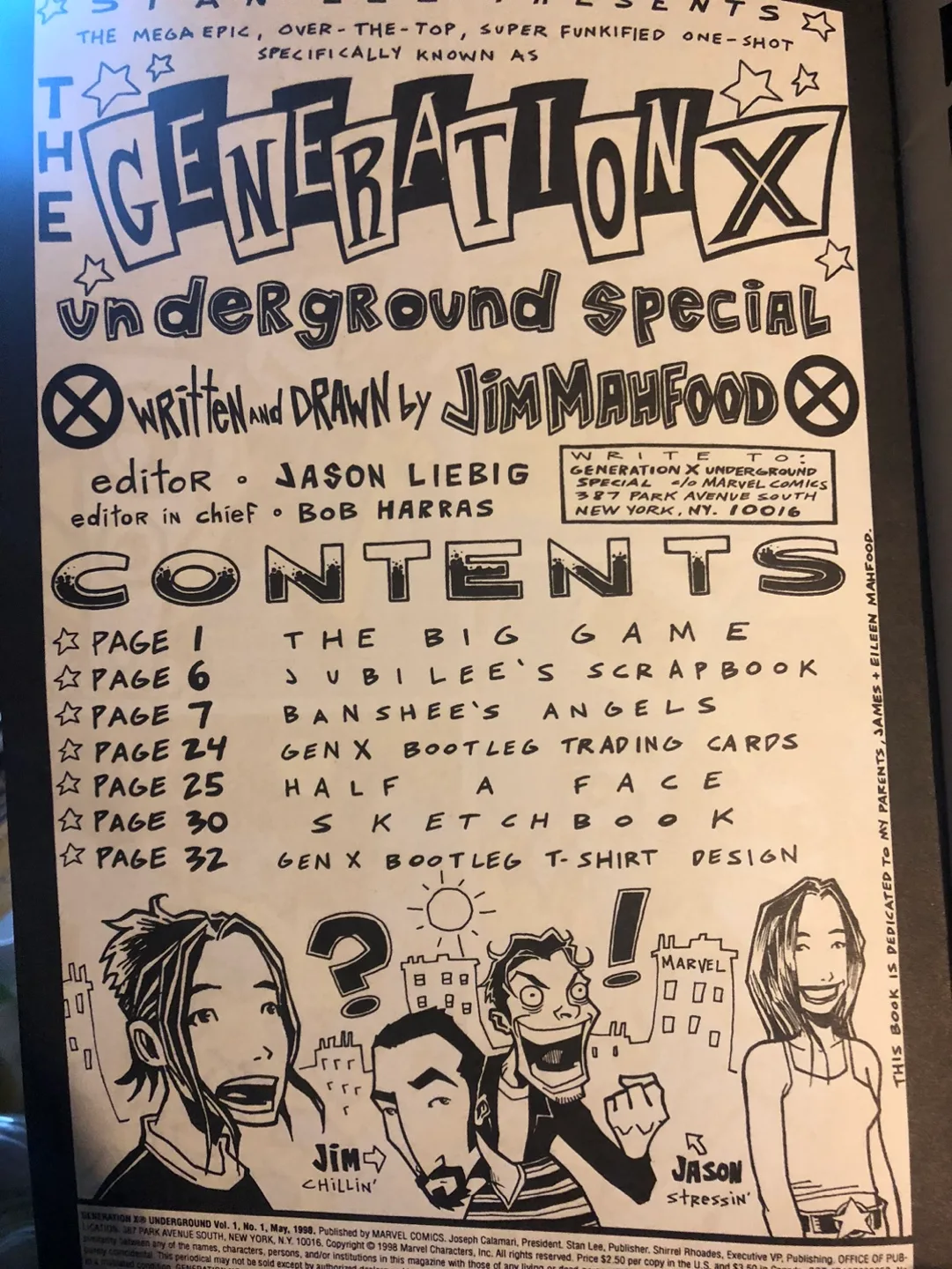 Generation X Underground Special signed by Jim Mahfood image indicator(3)