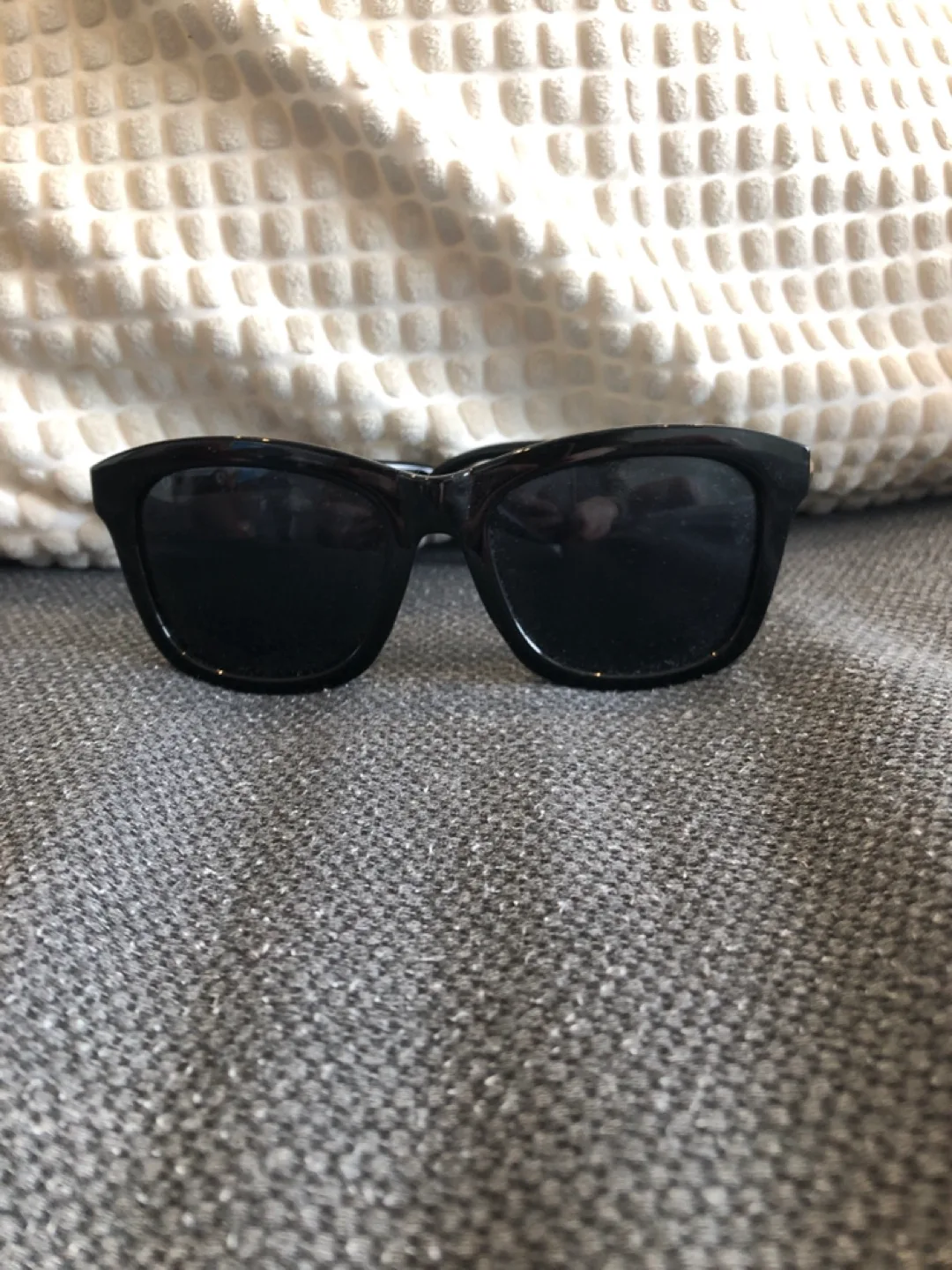 Black Sunglasses with Gold Accents thumbnail