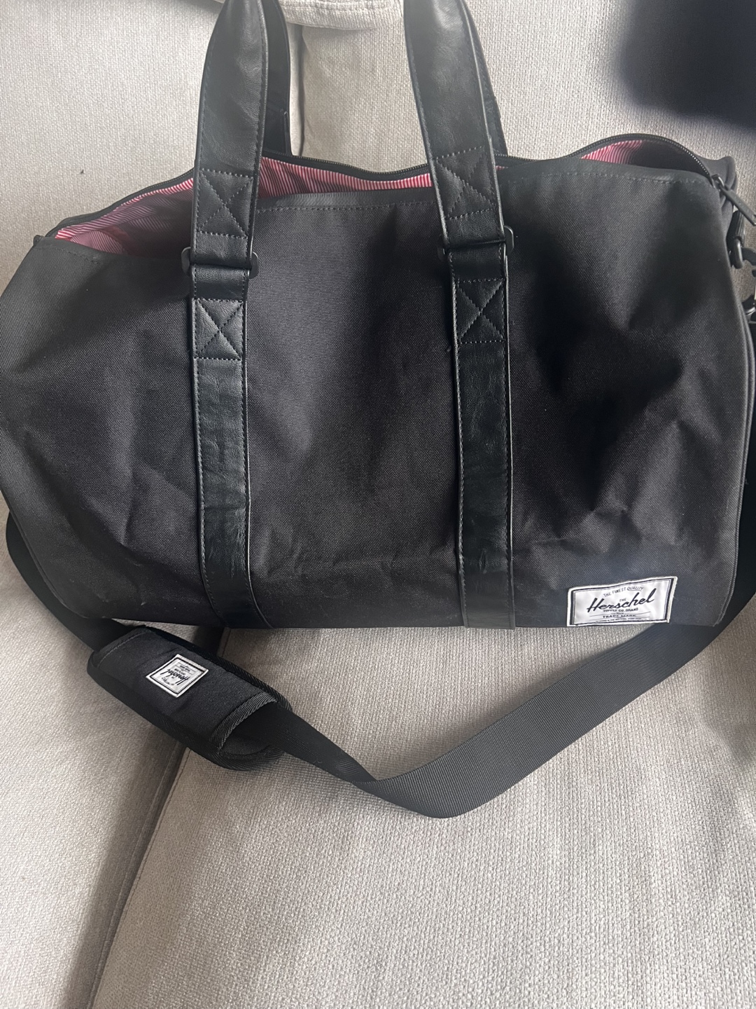 Herschel Supply Co. Black Duffle Bag