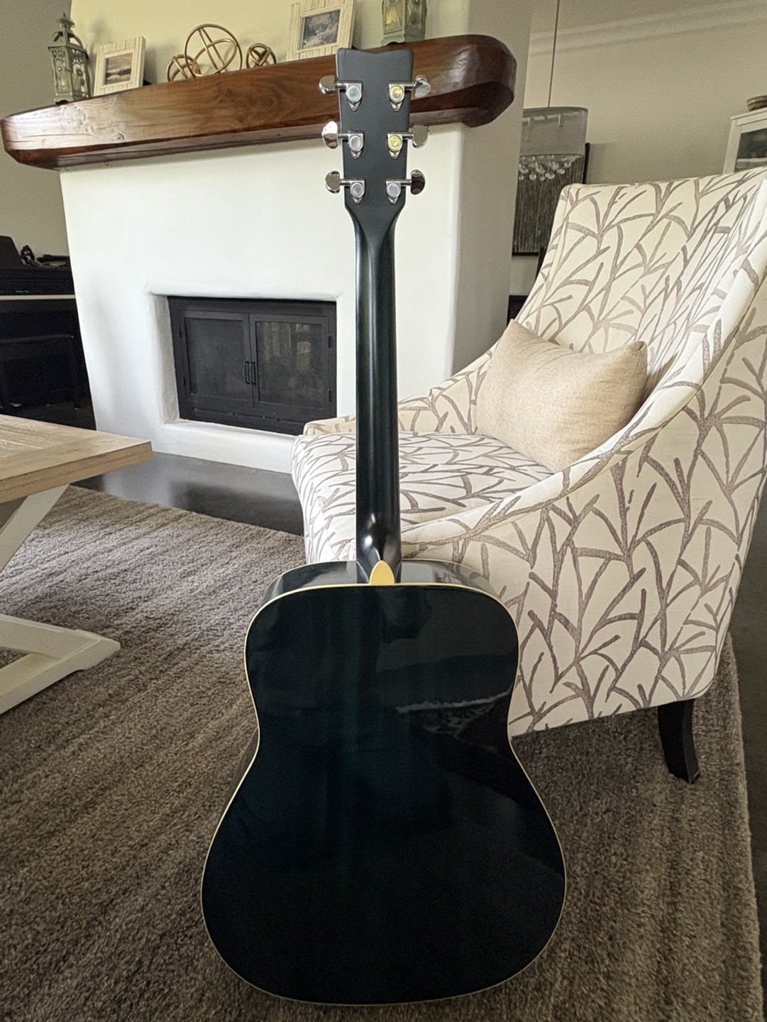 Yamaha FG820 Acoustic Guitar - Blue - photo 5