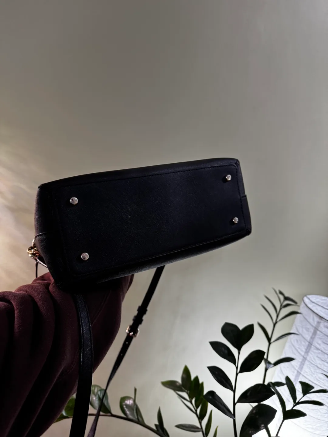 Kate Spade New York Pink and Black Handbag image indicator(6)