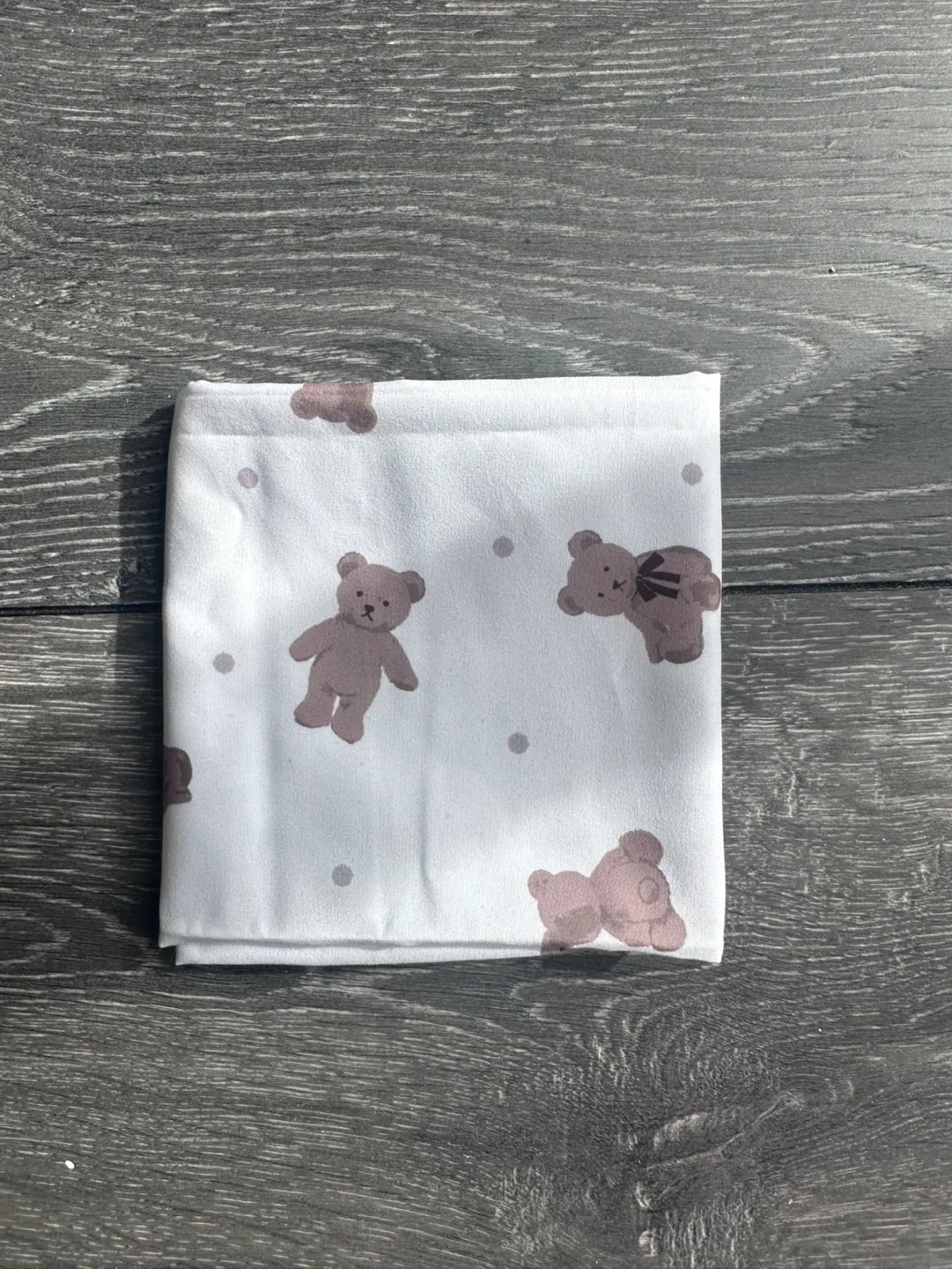 Teddy Bear Print Handkerchief image indicator(5)