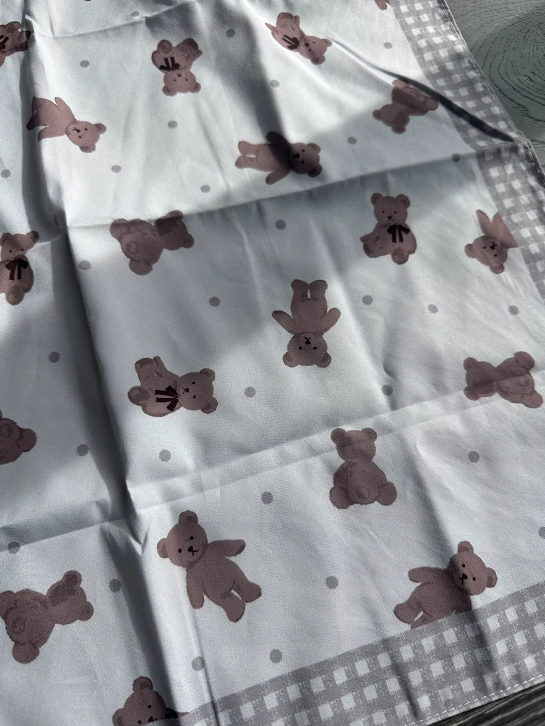 Teddy Bear Print Handkerchief image indicator(2)