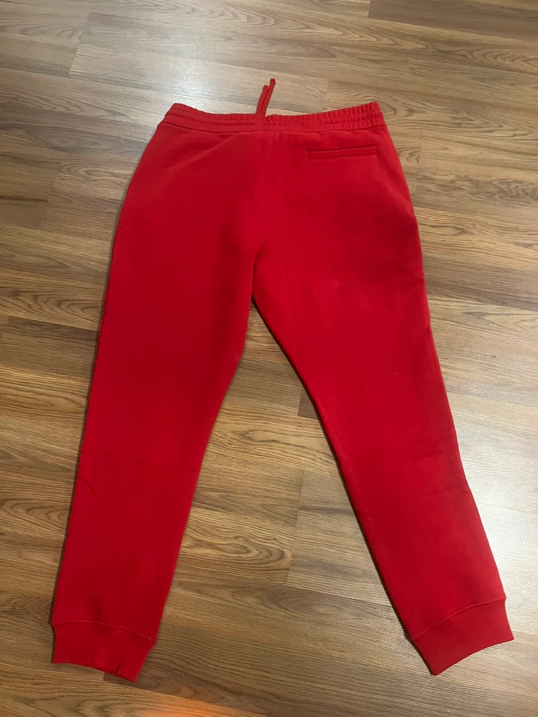 Authentic NWT Versace Men's Red Joggers image indicator(2)