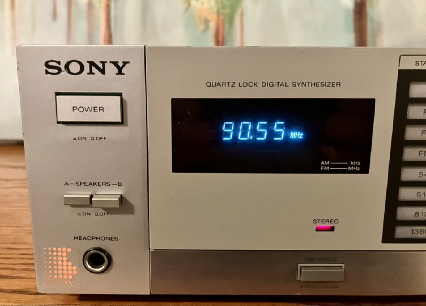 Sony STR-VX 250 Stereo FM/AM Receiver - photo 3