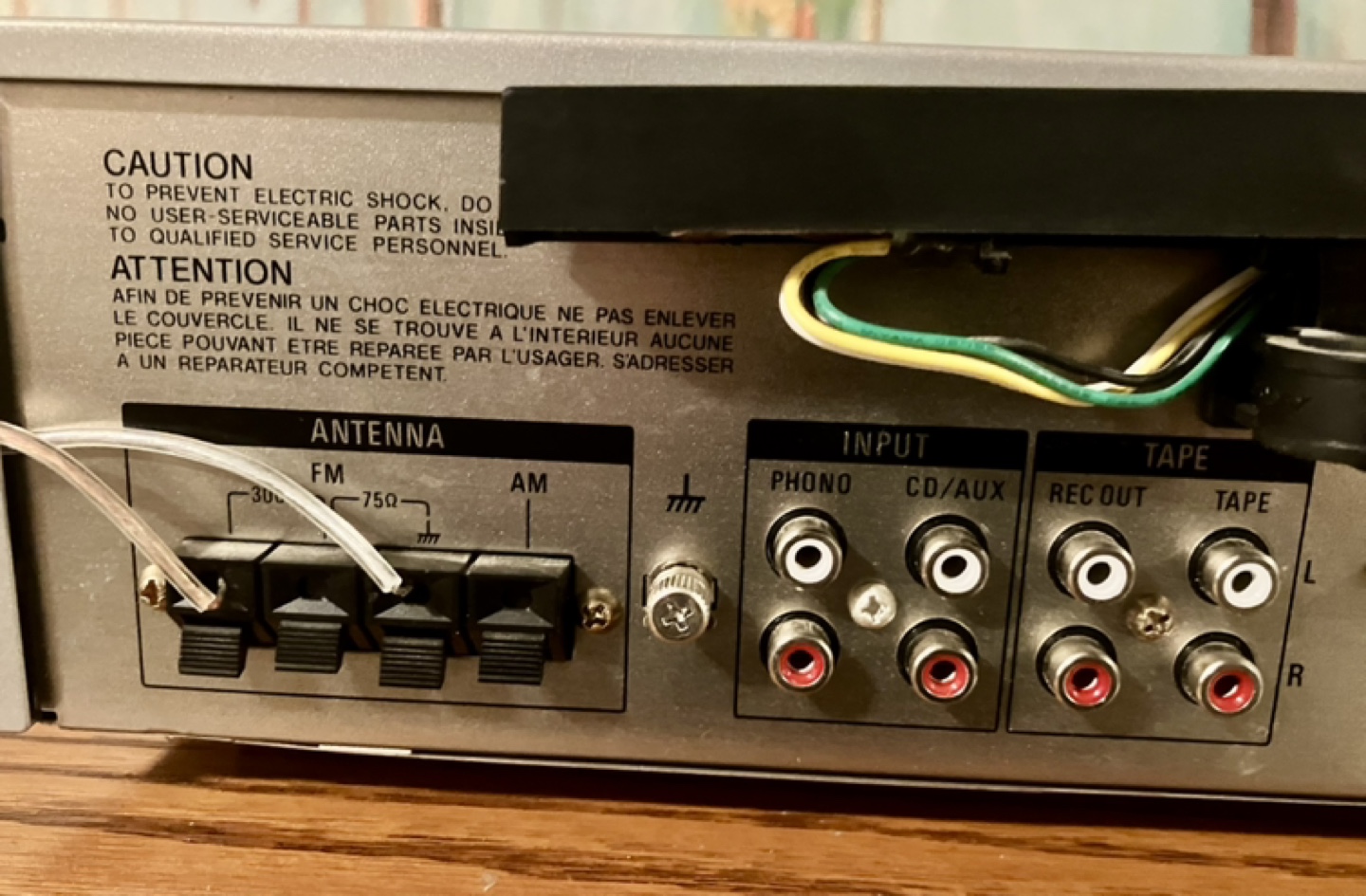 Sony STR-VX 250 Stereo FM/AM Receiver - photo 5