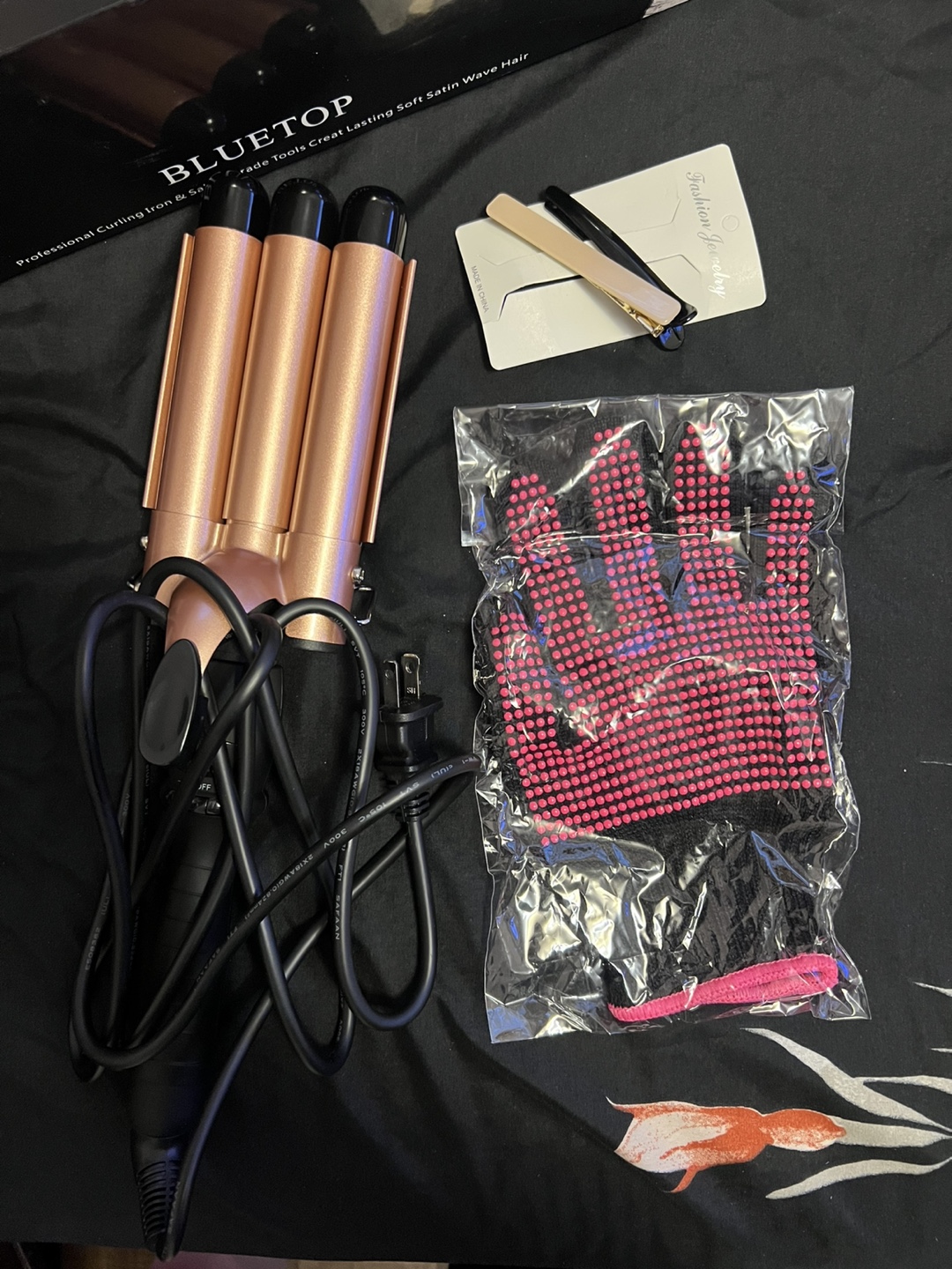 BLUETOP Triple Barrel Curling Iron - photo 2