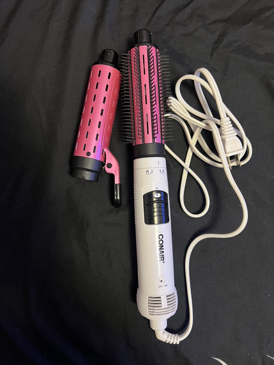 Conair Hot Air Curling Iron & Brush, Volume Series - photo 2