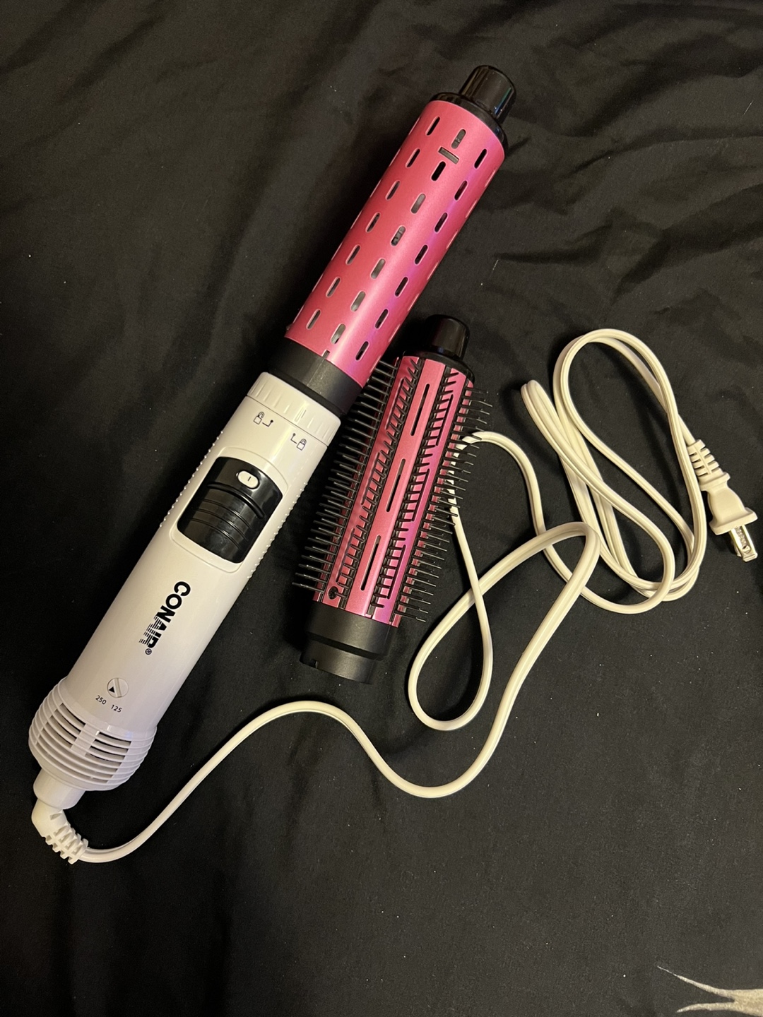 Conair Hot Air Curling Iron & Brush, Volume Series - photo 4