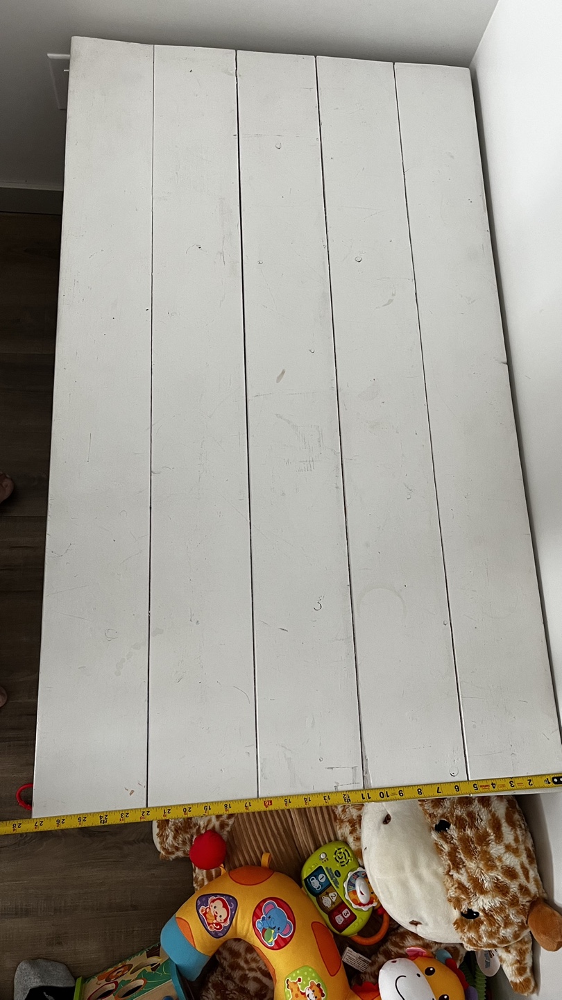White Wooden Coffee Table - photo 4