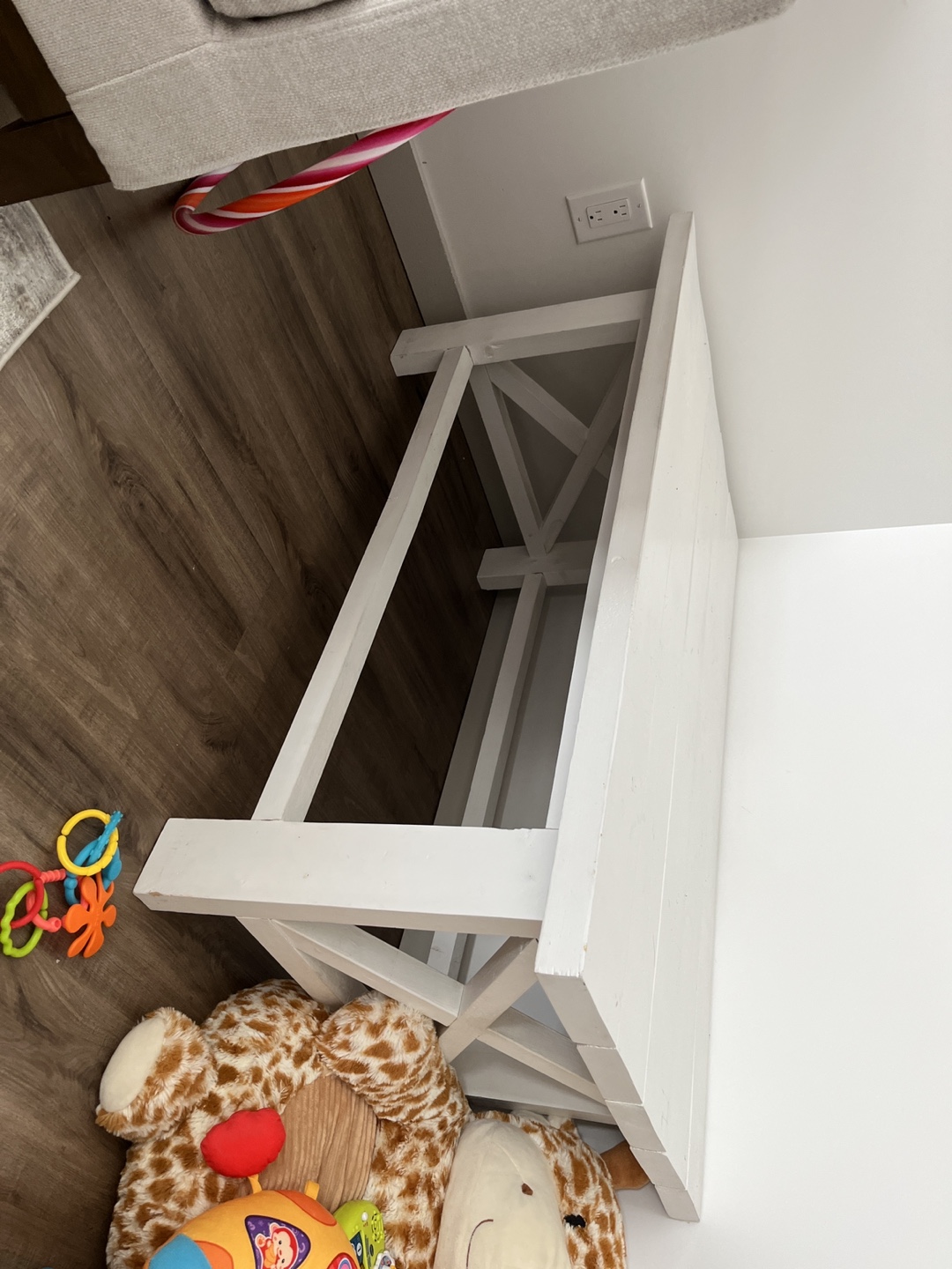 White Wooden Coffee Table