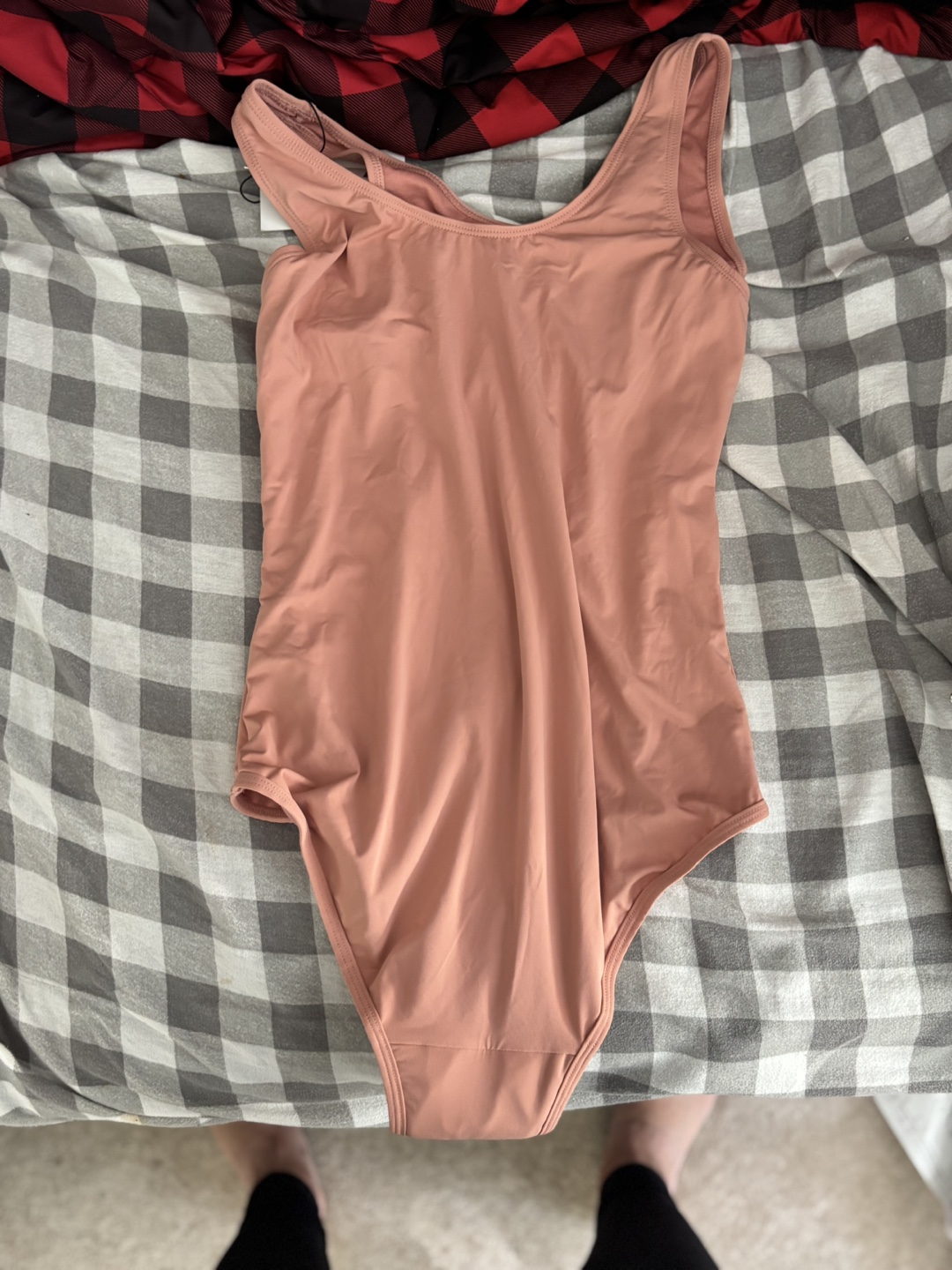 Brand New! Dusty rose  One-Piece Swimsuit/ leotard - photo 2