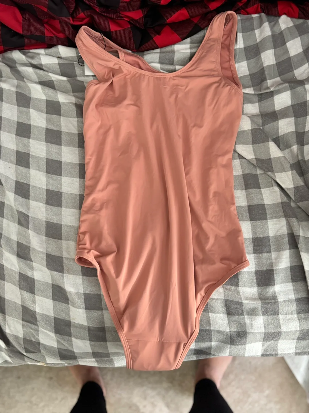 Brand New! Dusty rose  One-Piece Swimsuit/ leotard image indicator(2)