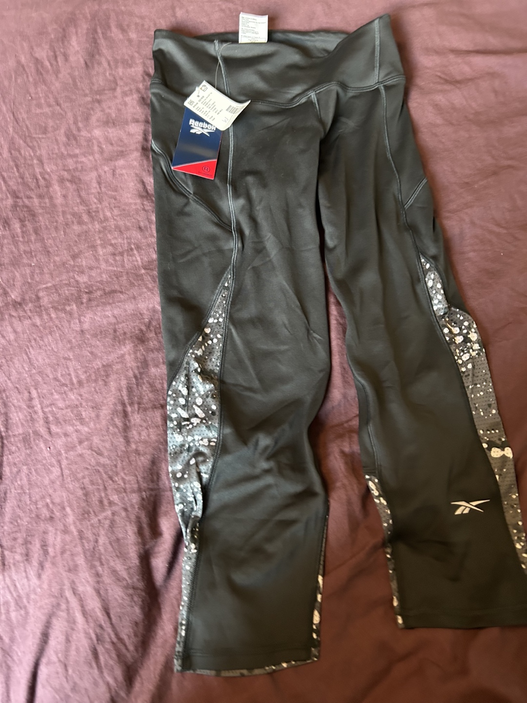Reebok Speedwick 7/8 Leggings - Size Small