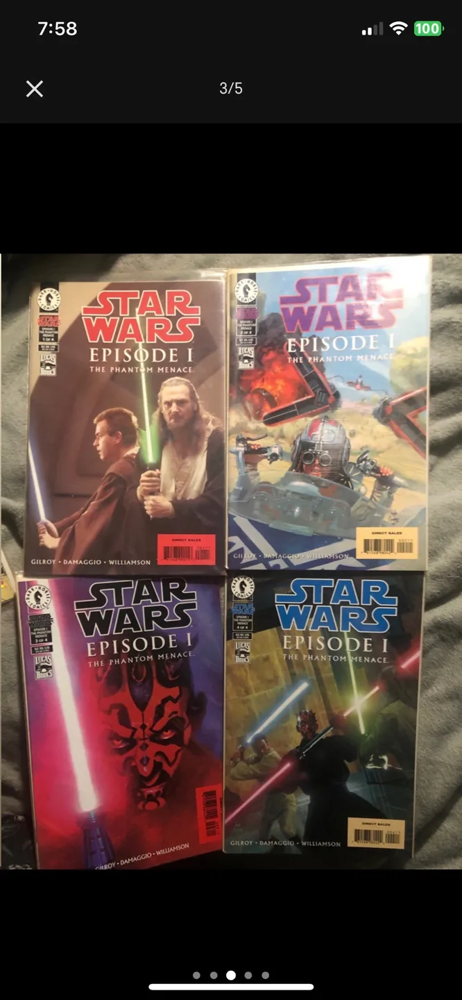 Star Wars Episode One bundle Dark Horse Comics image indicator(3)