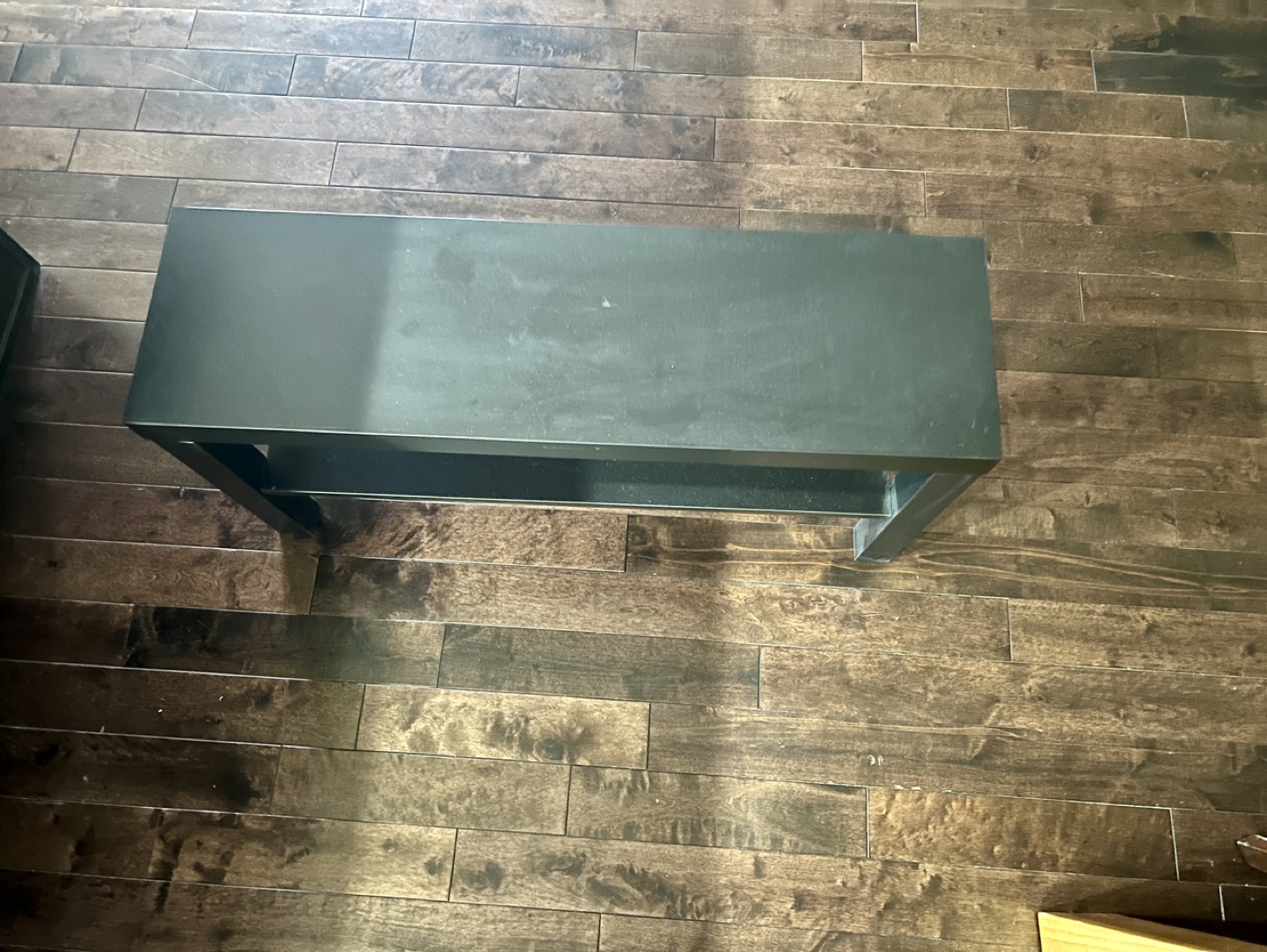 Black IKEA Lack tv bench - photo 2