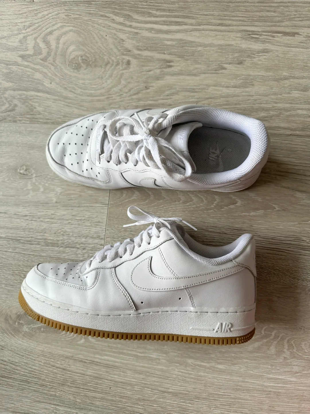 Nike Air Force 1 Low White Sneakers image indicator(3)