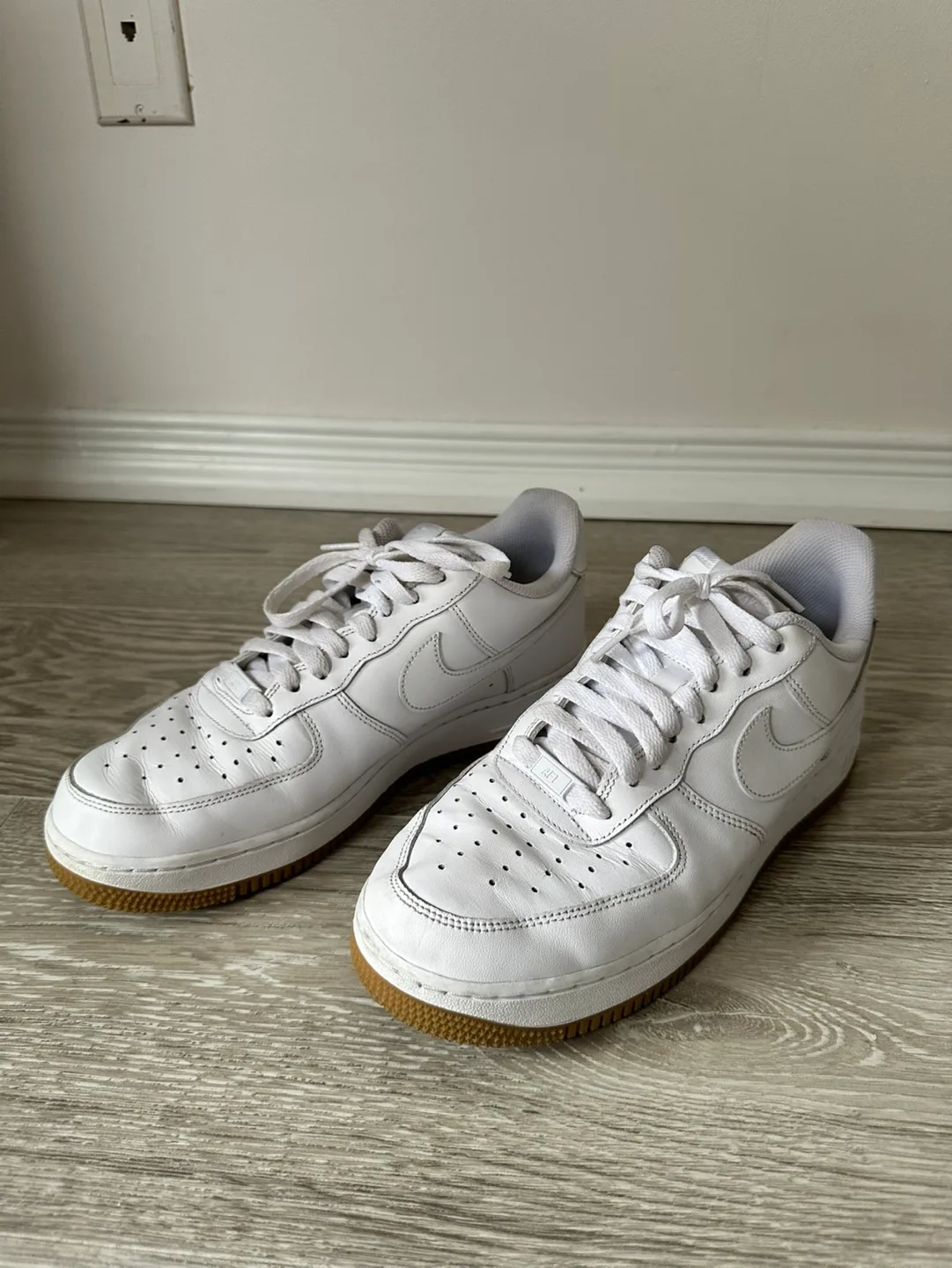 Nike Air Force 1 Low White Sneakers image indicator(5)