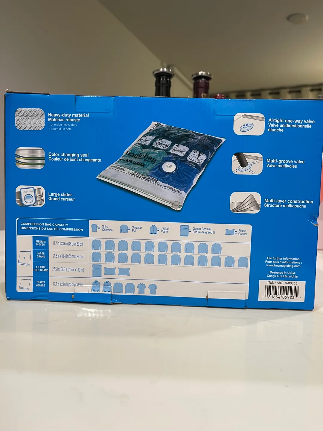 MagicBag Vacuum Storage Bags (15 Bags) image indicator(2)