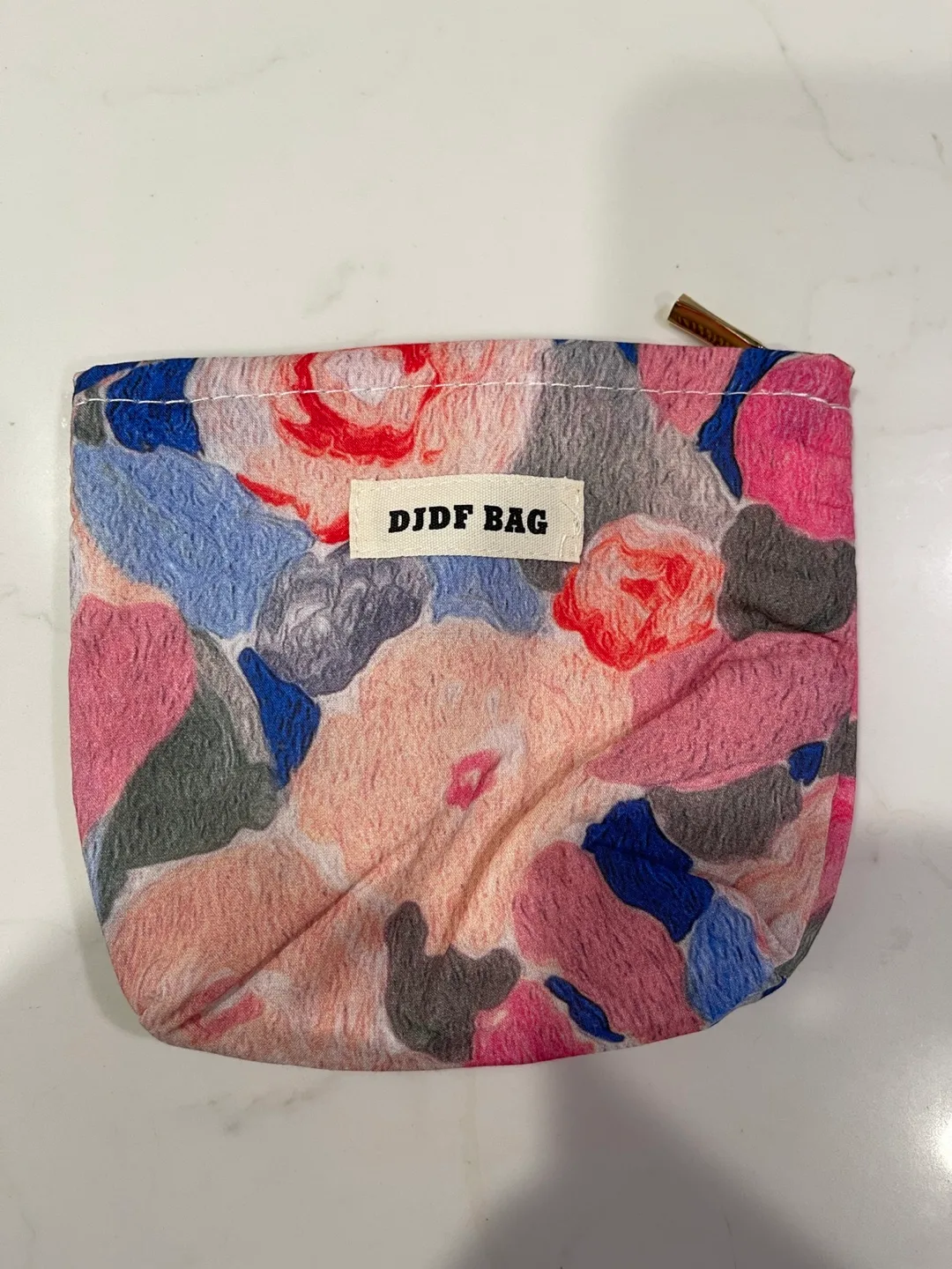 DJDF Bag - Floral Zipper Pouch thumbnail
