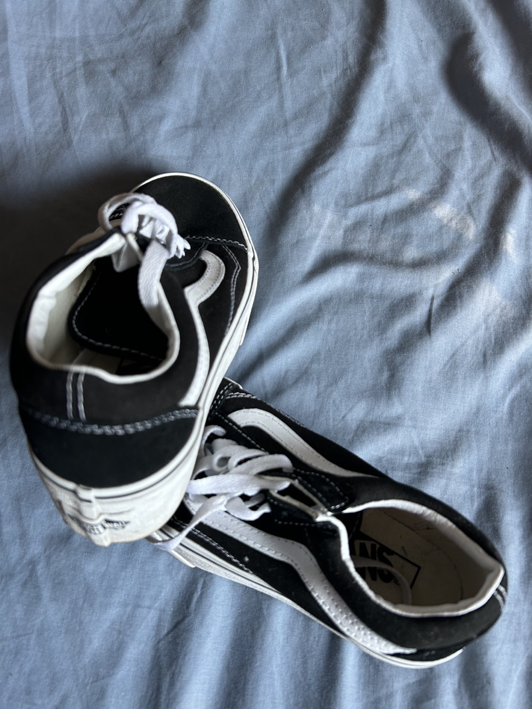 Vans Old Skool Black & White Sneakers - photo 2