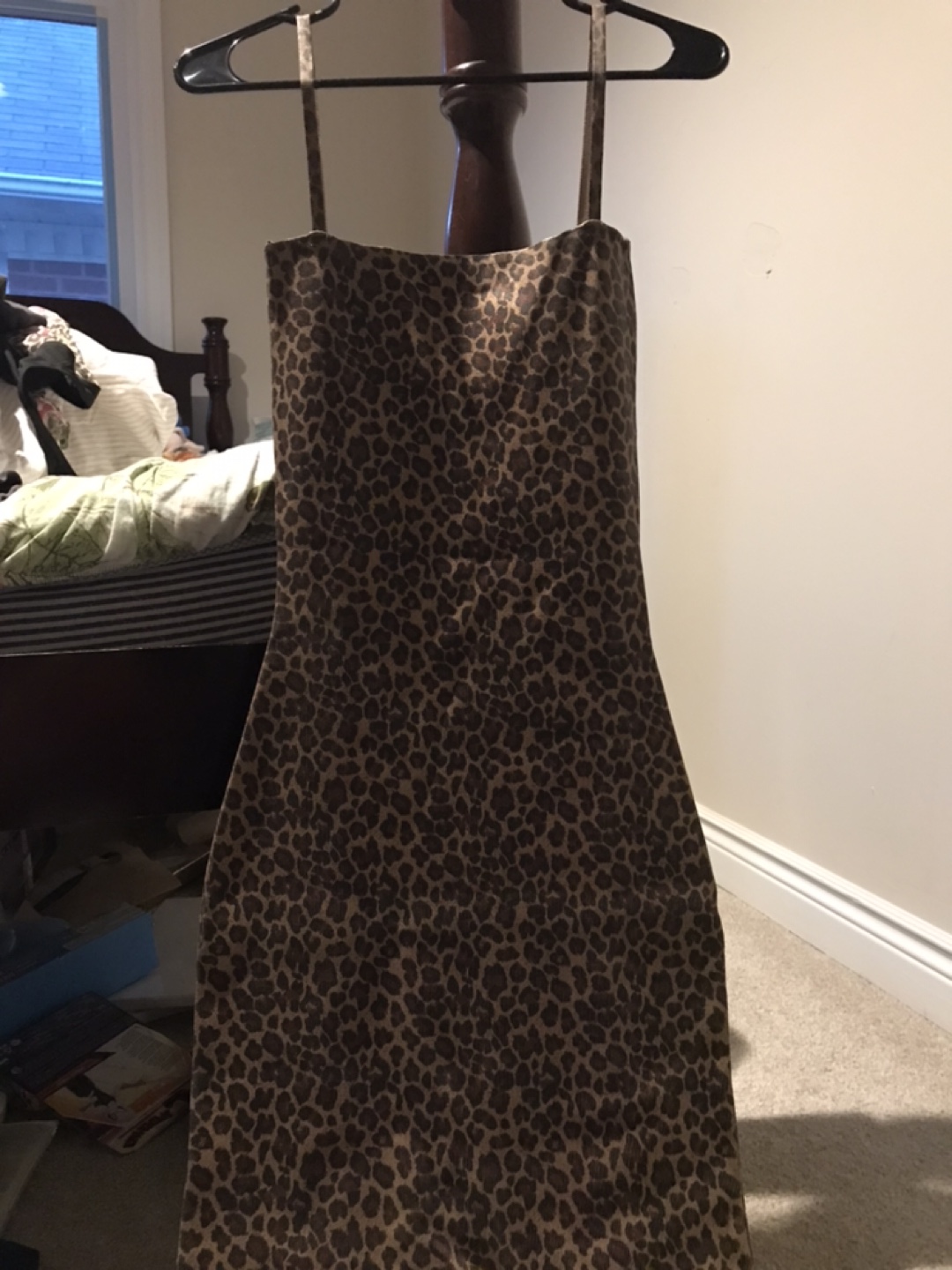 Zara Leopard Print Slip Dress