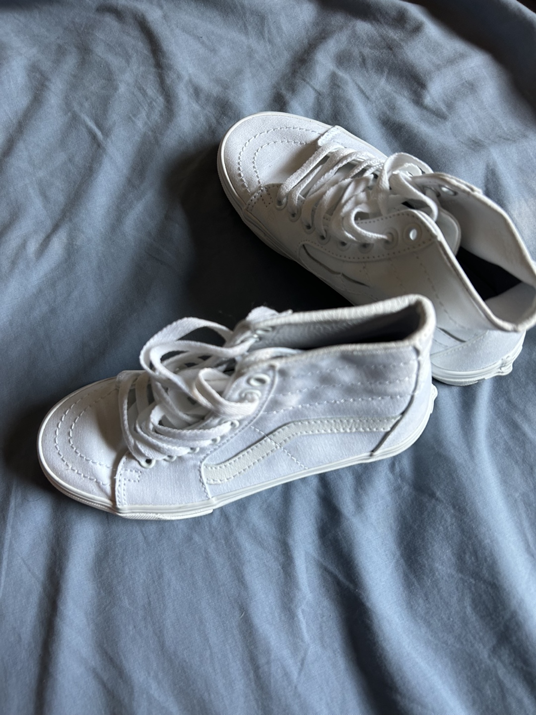 Vans White High Top Sneakers - photo 3