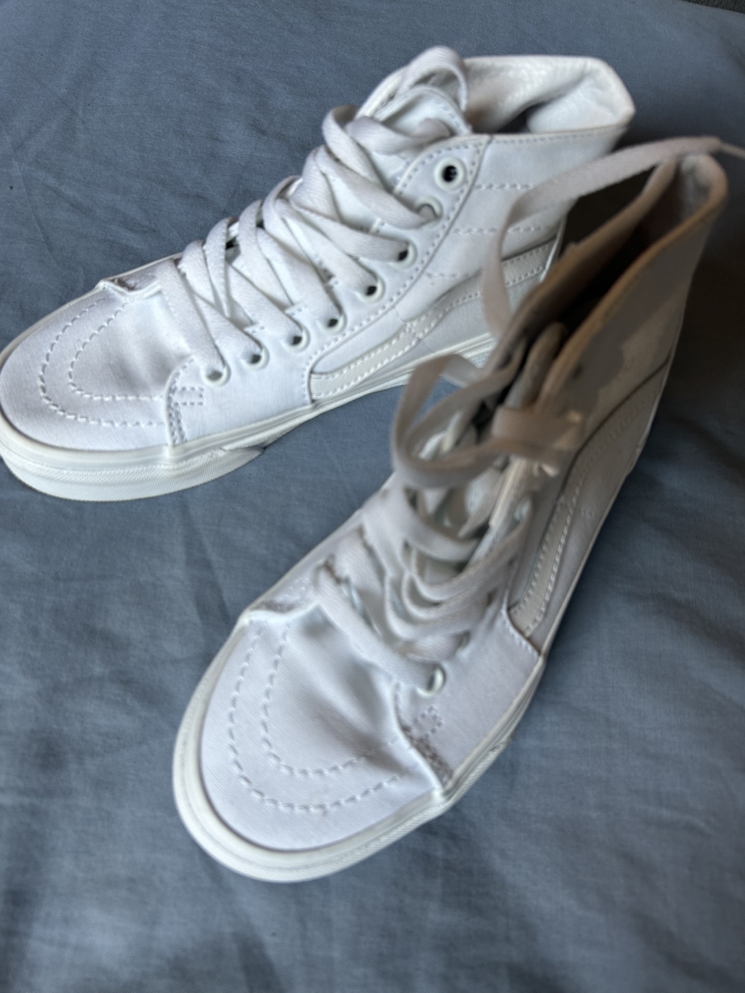 Vans White High Top Sneakers - photo 2