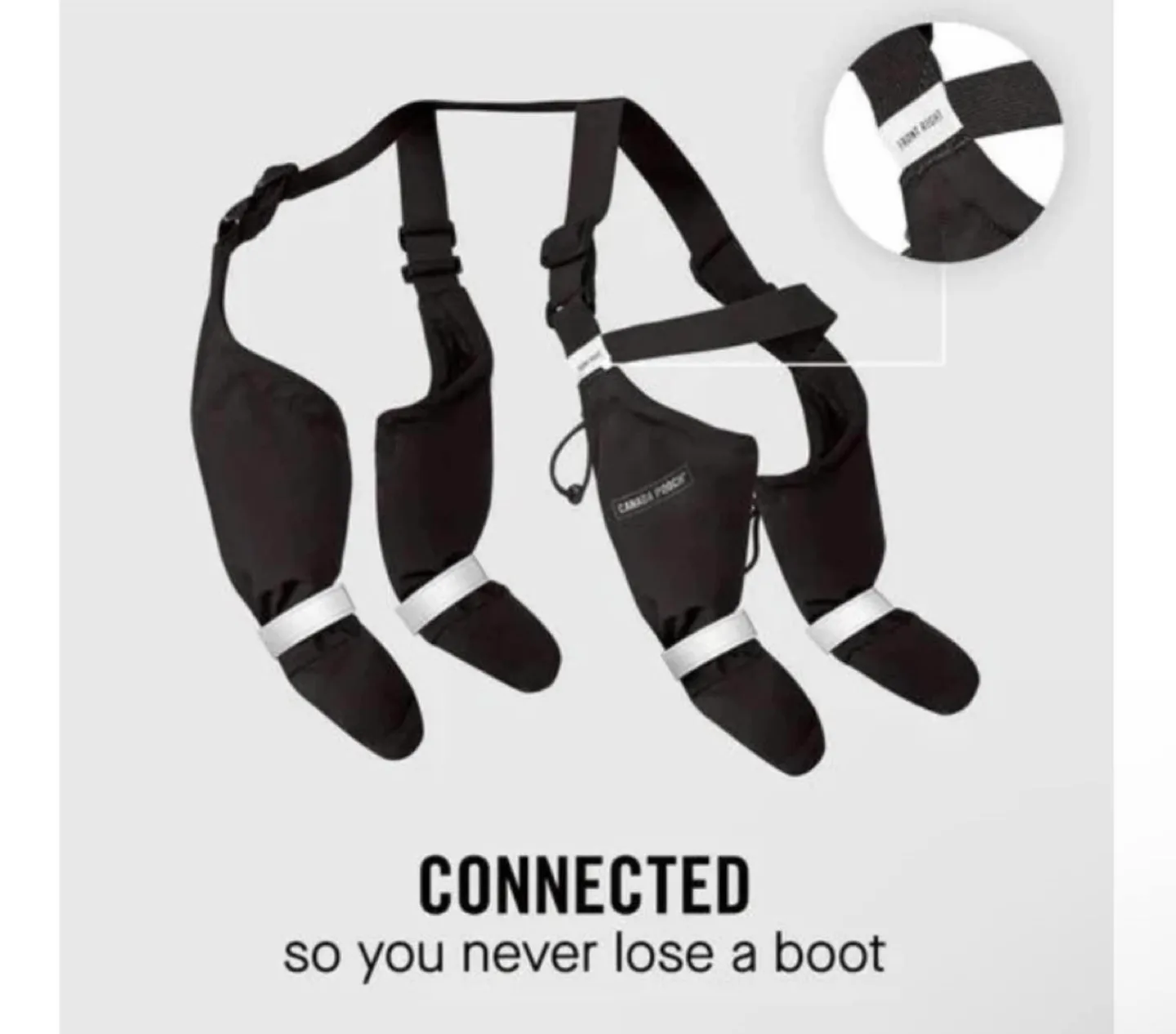 Canada Pooch Suspender Dog Boots Size 1 image indicator(5)